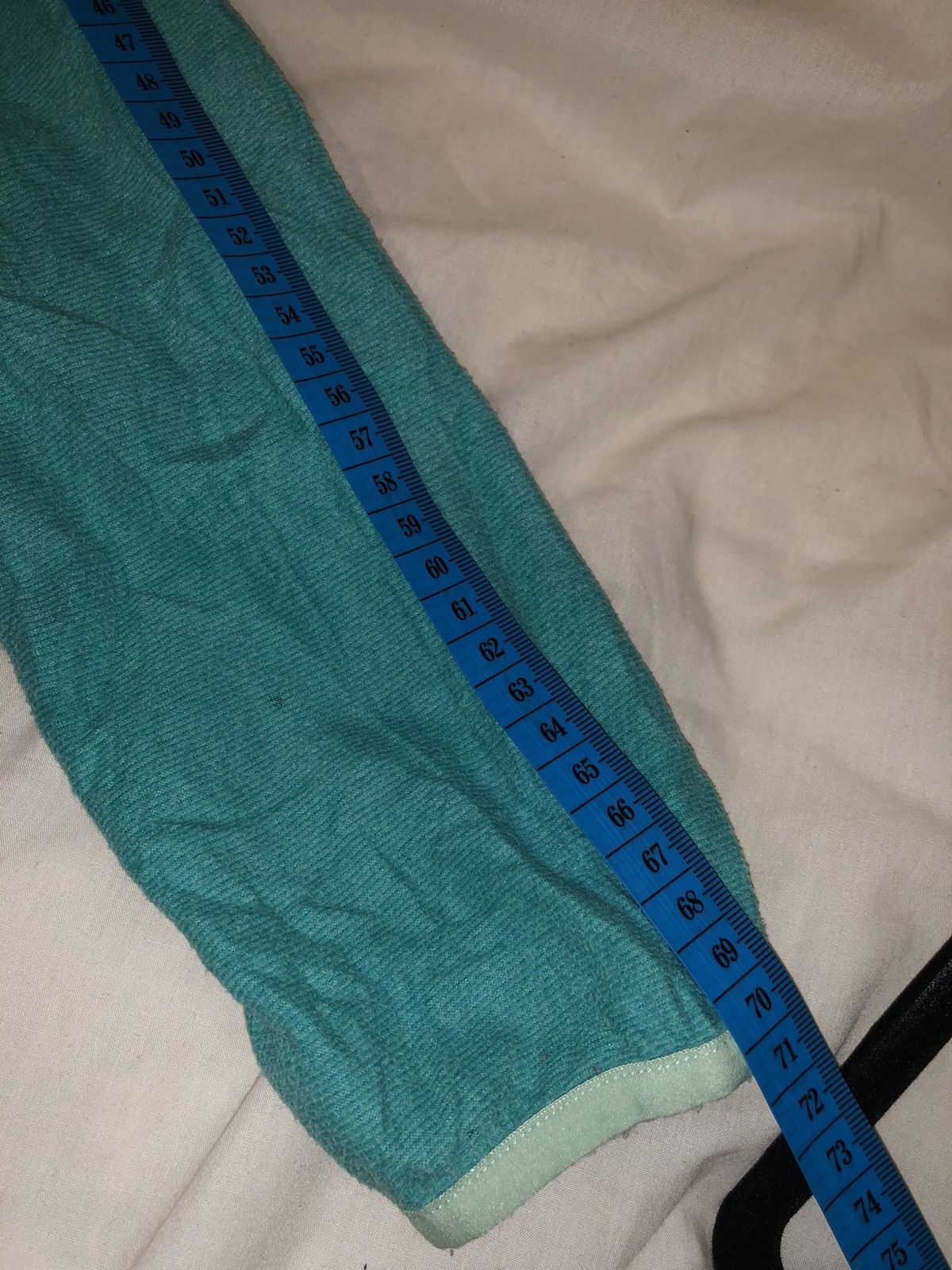 The North Face × Vintage Vintage Teal The North Face Fleece Hooded Jacket Size M / US 6-8 / IT 42-44 - 15 Thumbnail