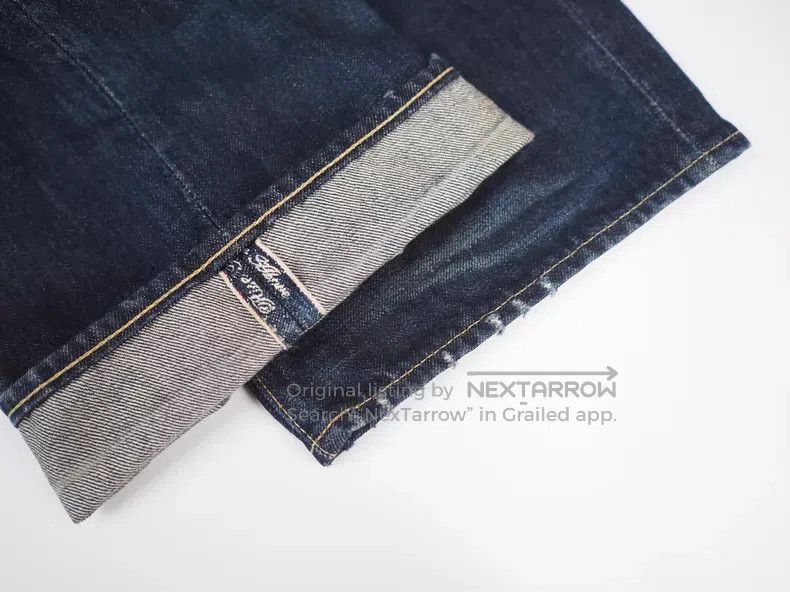 Wtaps WTAPS size L Swear Word Detail Blue Washed Denim Jeans Size US 27 - 7 Thumbnail