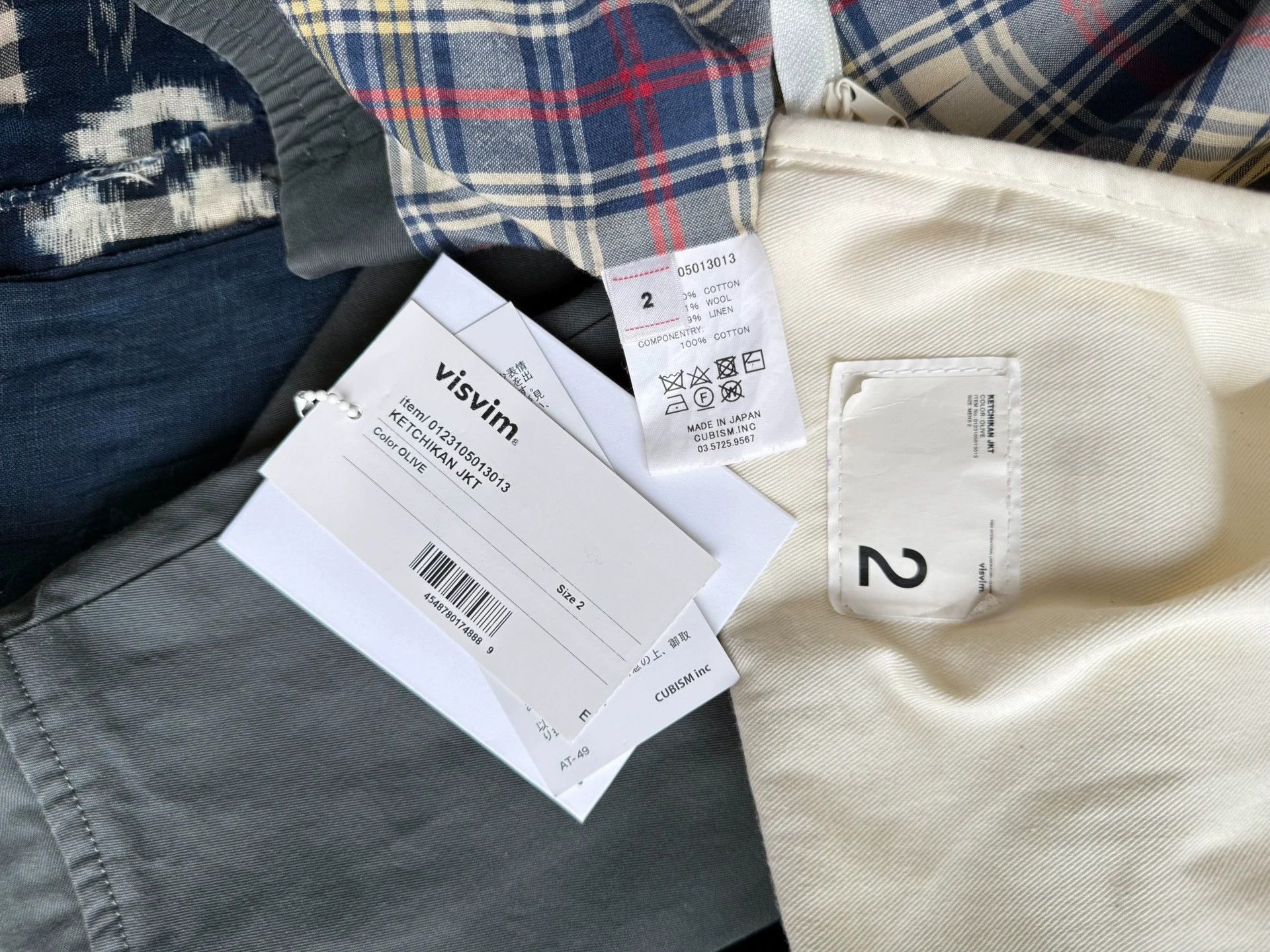Visvim VISVIM 23SS KETCHIKAN JKT Washed Olive Size 2 Size US M / EU 48-50 / 2 - 9 Thumbnail