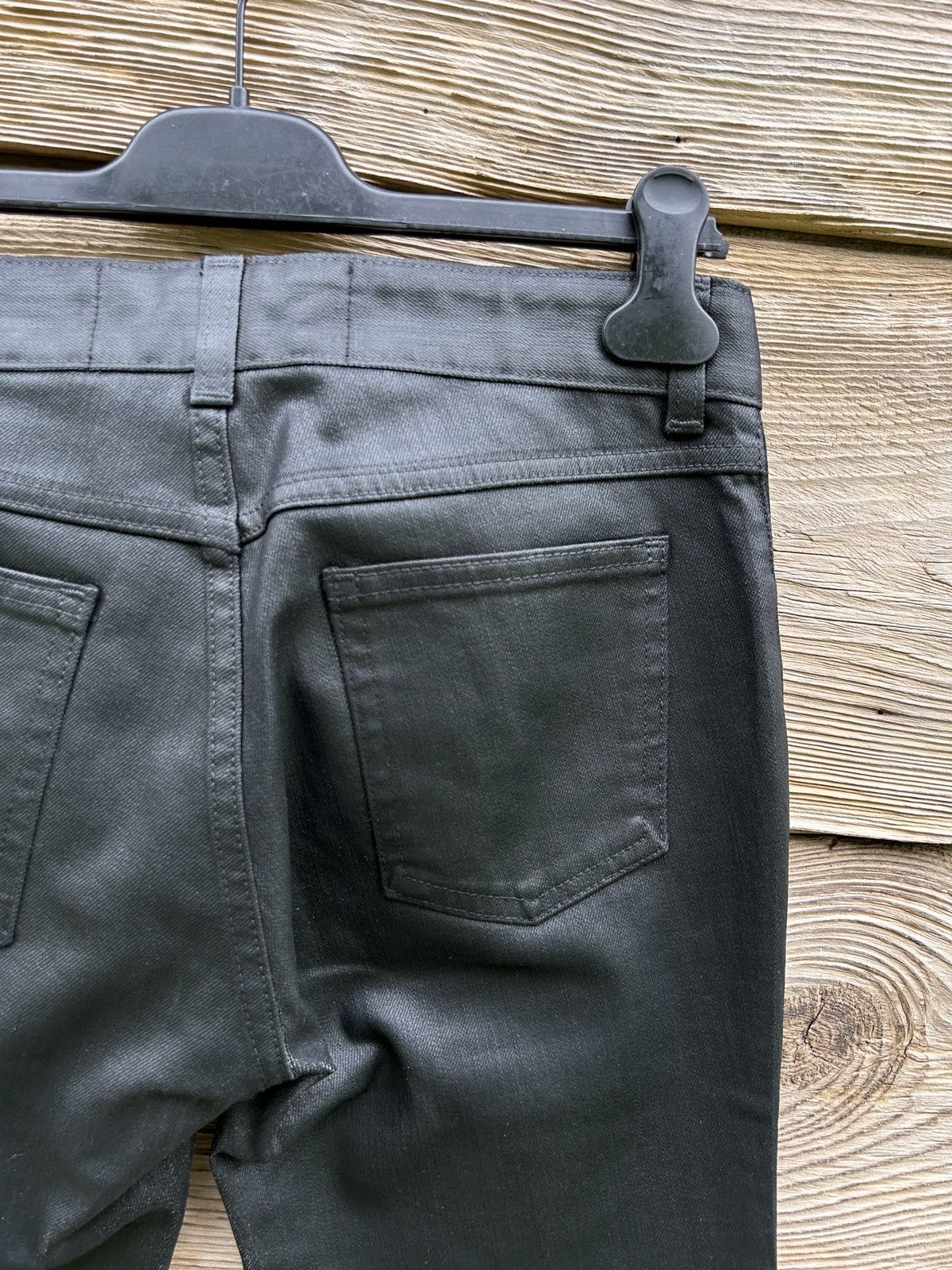 Valentino BNWT Valentino Leather Style Denim Mom Jeans Black Size 28" / US 6 / IT 42 - 9 Thumbnail