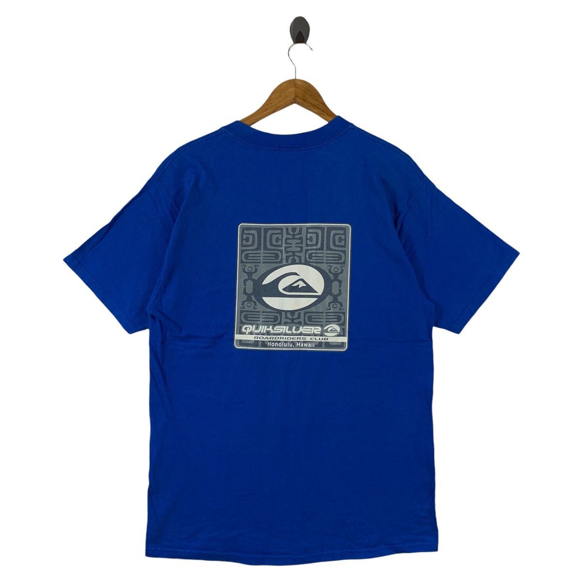 Quiksilver × Vintage Vintage 90s QUIKSILVER Surfing back hit tee Size US L / EU 52-54 / 3 - 1 Thumbnail