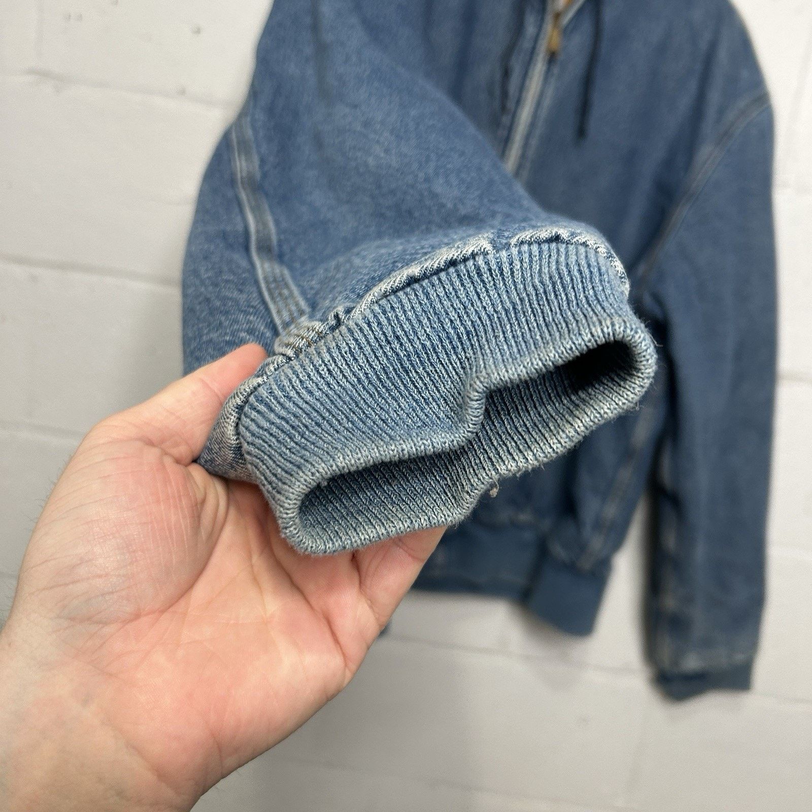 Carhartt Vintage Carhartt Blanket-Lined Hooded Jacket “Denim” JB698 Size US XL / EU 56 / 4 - 6 Thumbnail