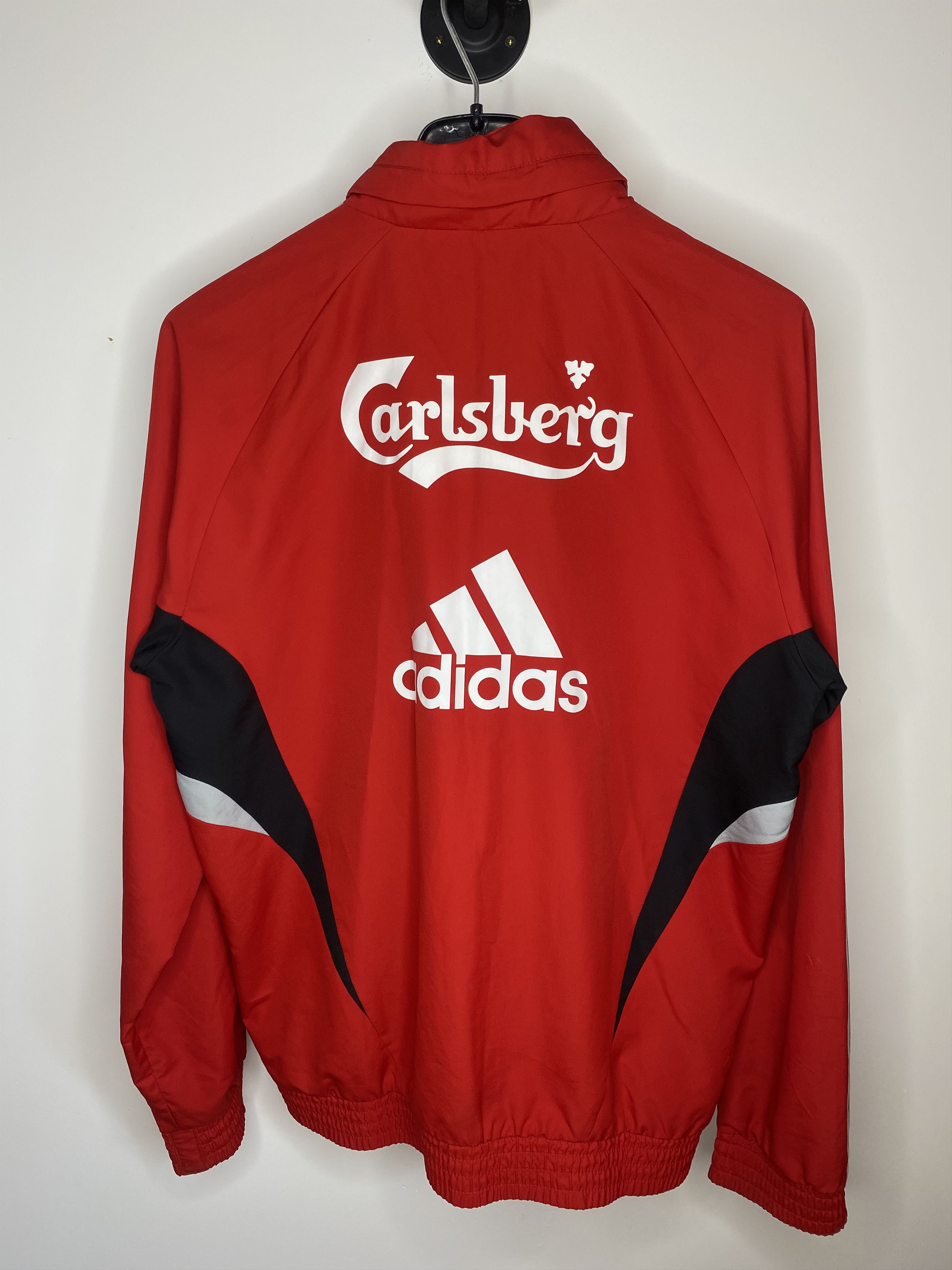 Adidas LIVERPOOL 2008 2009 TRAINING FOOTBALL SOCCER 1/4 ZIP JACKET Size US M / EU 48-50 / 2 - 2 Thumbnail