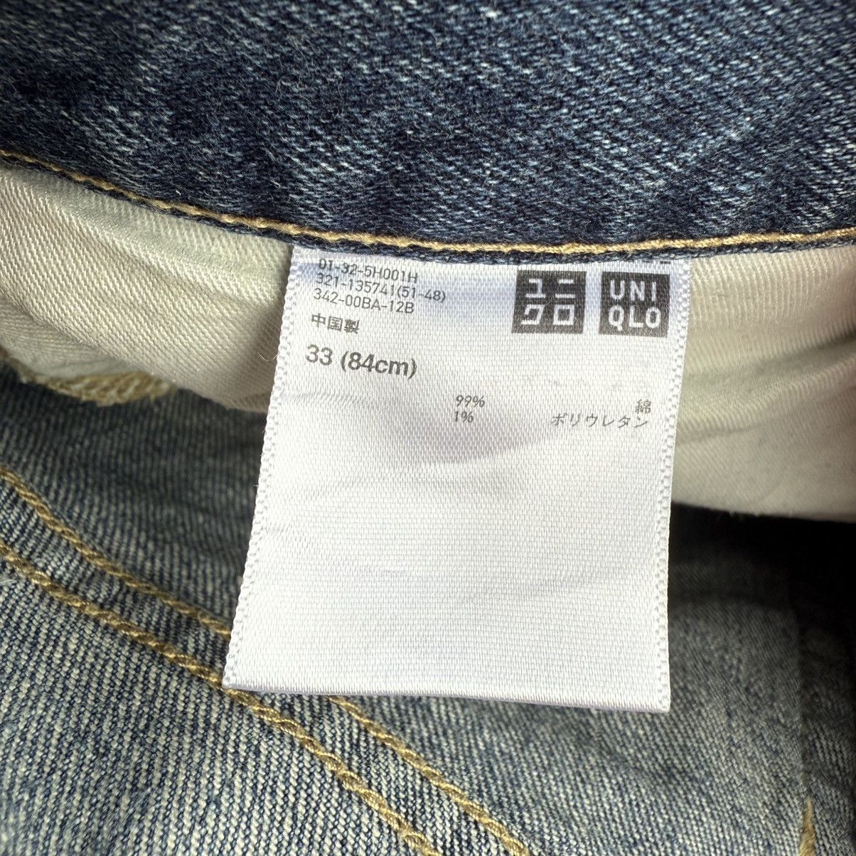 Jean VINTAGE JAPAN SELVEGE DENIM SLIM FADED RIPPEP JEAN PANTS Size US 35 - 13 Thumbnail