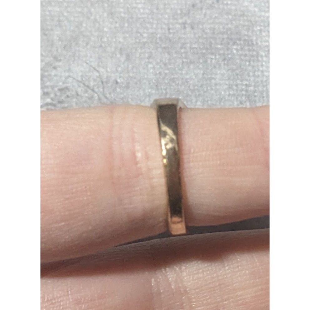 Other Bold Glam Gold And Black Faceted Gemmed Ring Size 6 Size ONE SIZE - 6 Thumbnail