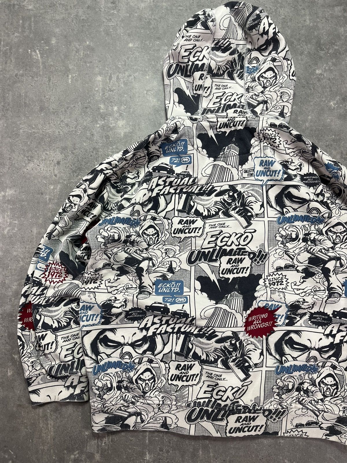 Ecko Unltd. Ecko Unltd. AOP Comic Book Baggy Zip Hoodie L XL Size US L / EU 52-54 / 3 - 10 Thumbnail