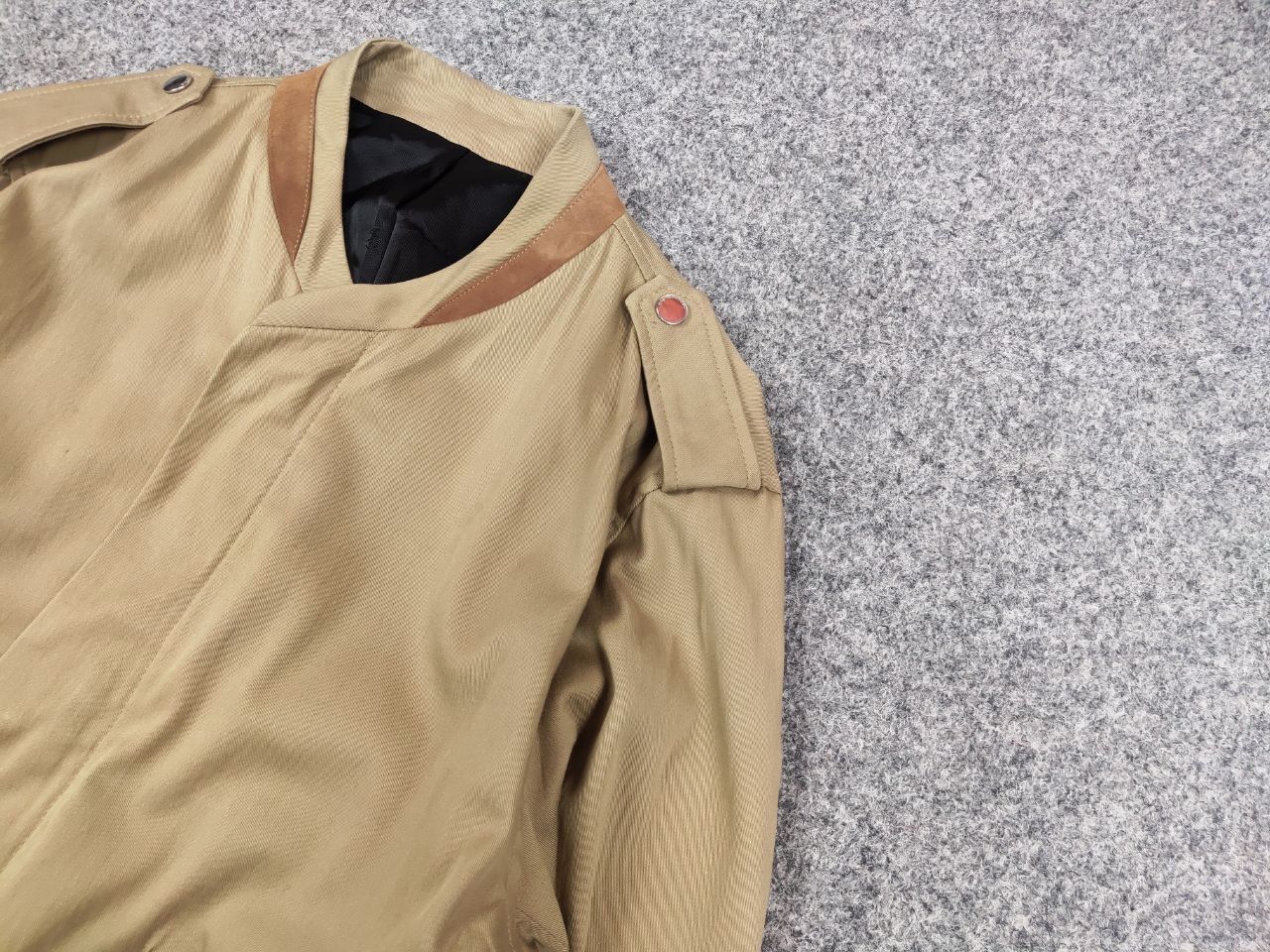 The Kooples The Kooples SS20 Cotton Full Zip Bomber MIlitary Jacket Size US S / EU 44-46 / 1 - 4 Thumbnail