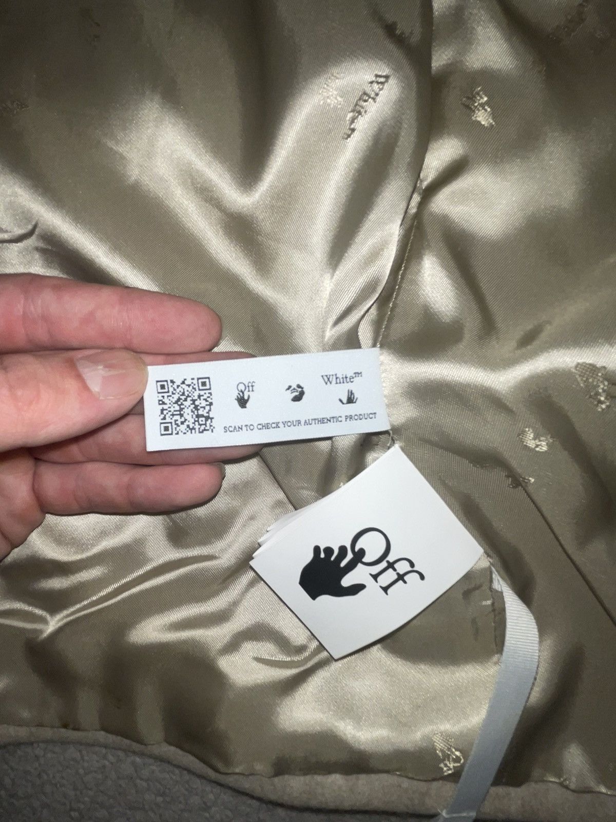 Off-White Off-White buckle-fastened single-breasted blazer Size 48R - 6 Thumbnail