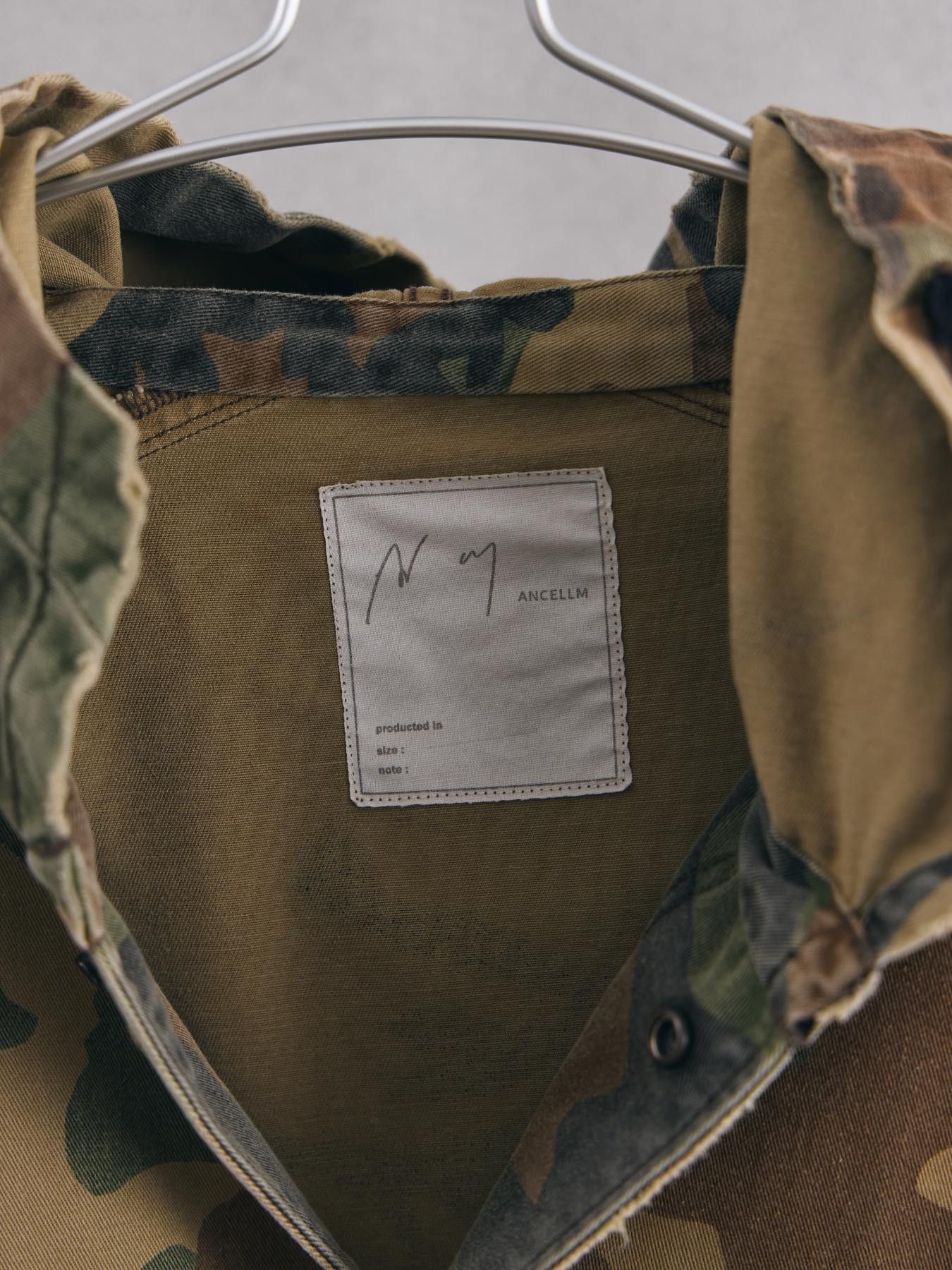 Other ANCELLM - CAMO ZIPUP HOODIE Size US M / EU 48-50 / 2 - 4 Thumbnail