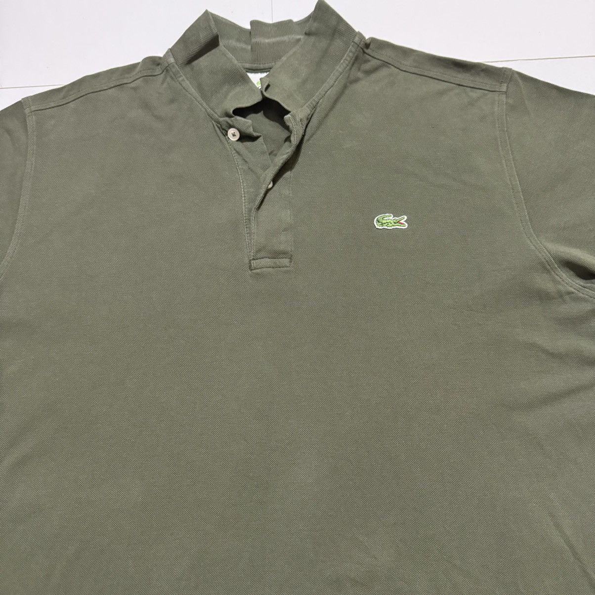 Lacoste Lacoste Polo Shirt Men’s Green Solid Classic Fit Rugby Golf Size US XXL / EU 58 / 5 - 2 Thumbnail