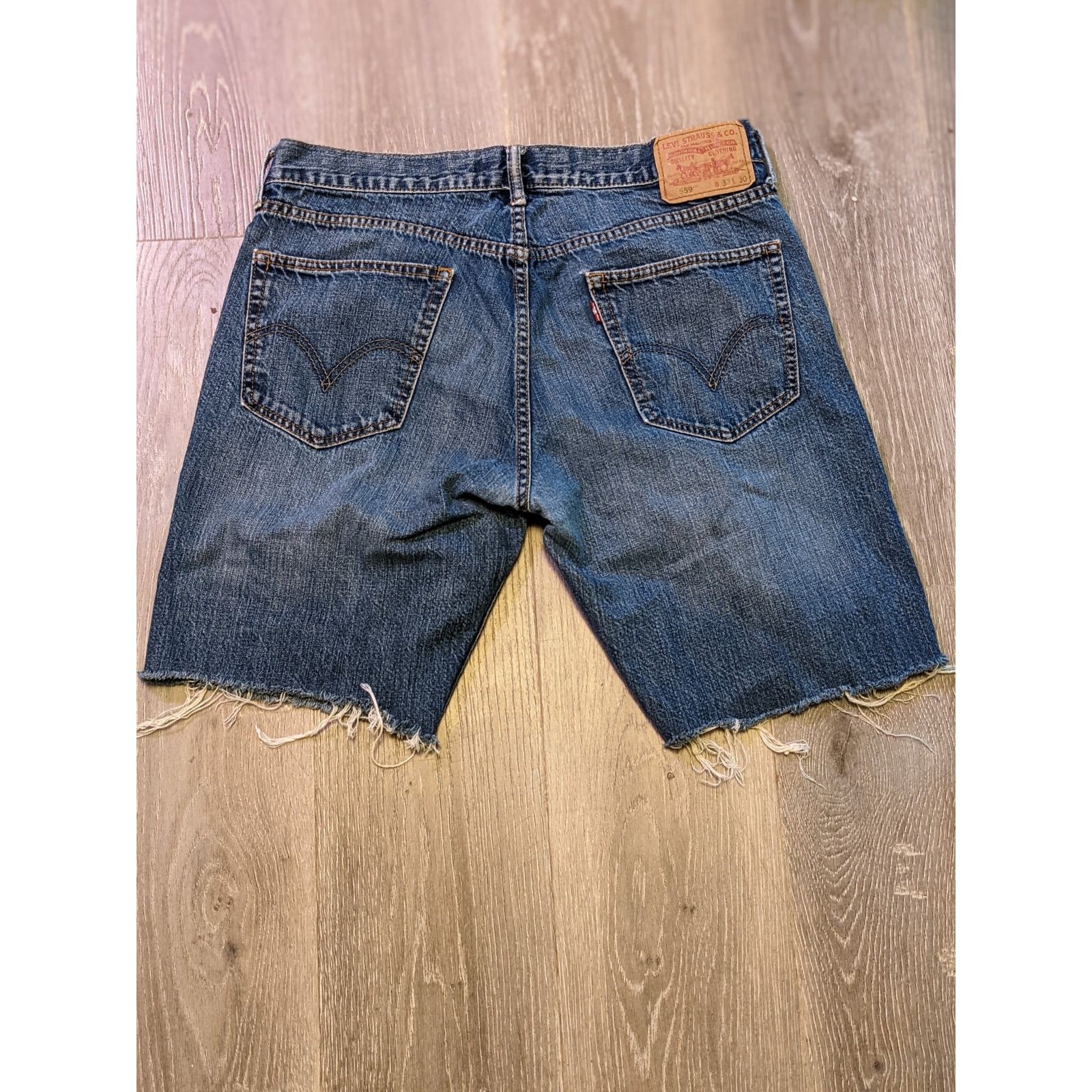 Levi's Levi's Mens Jean cutoff shorts Size US 33 - 2 Thumbnail