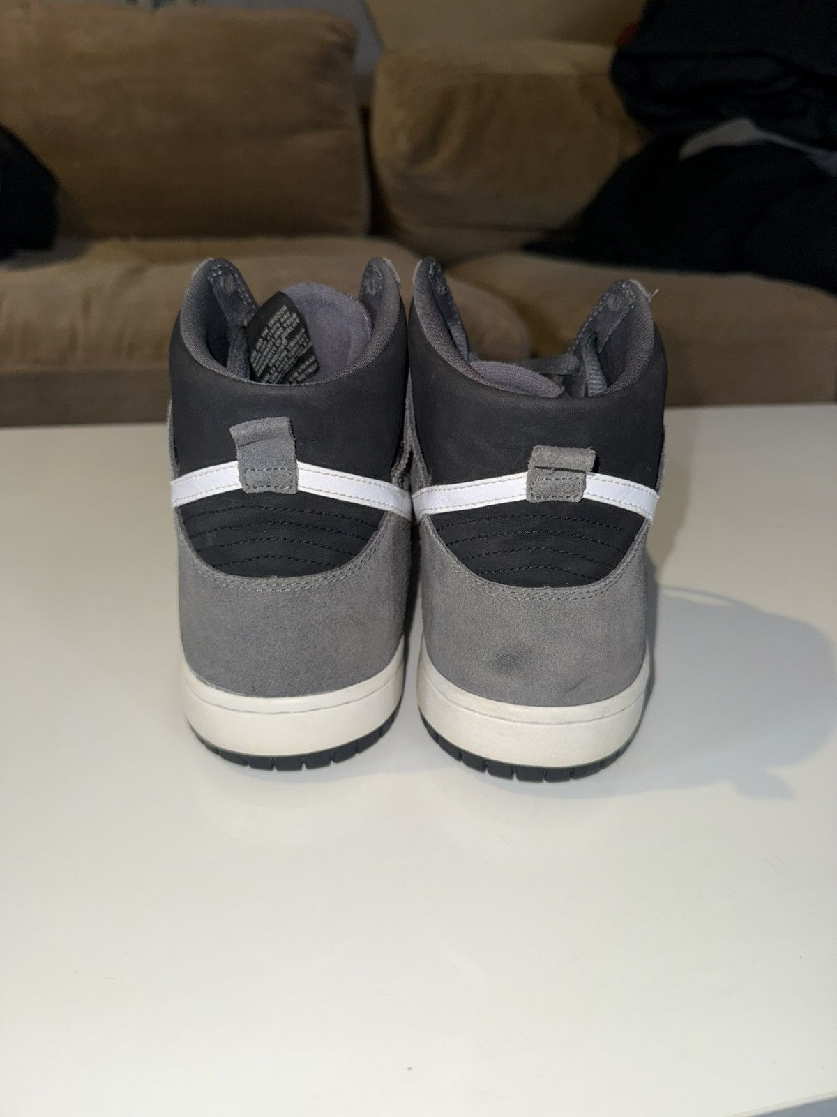 Nike Nike SB Zoom Dunk High Dark Gray Size US 11.5 / EU 44-45 - 4 Thumbnail