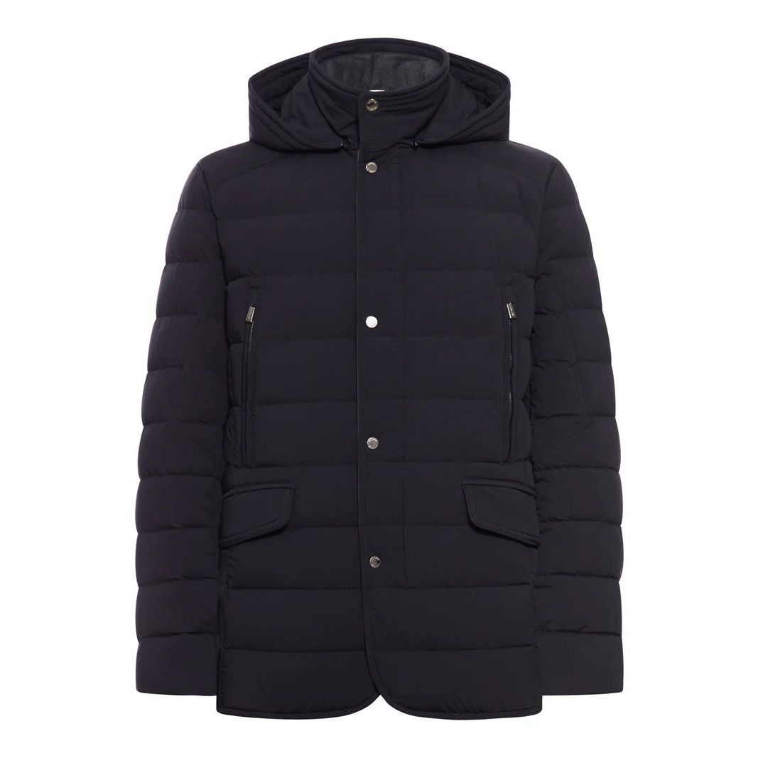 MooRER MOORER Graig Dark Blue Down Jacket New (Men's size:XL;) Size US XL / EU 56 / 4 - 1 Preview