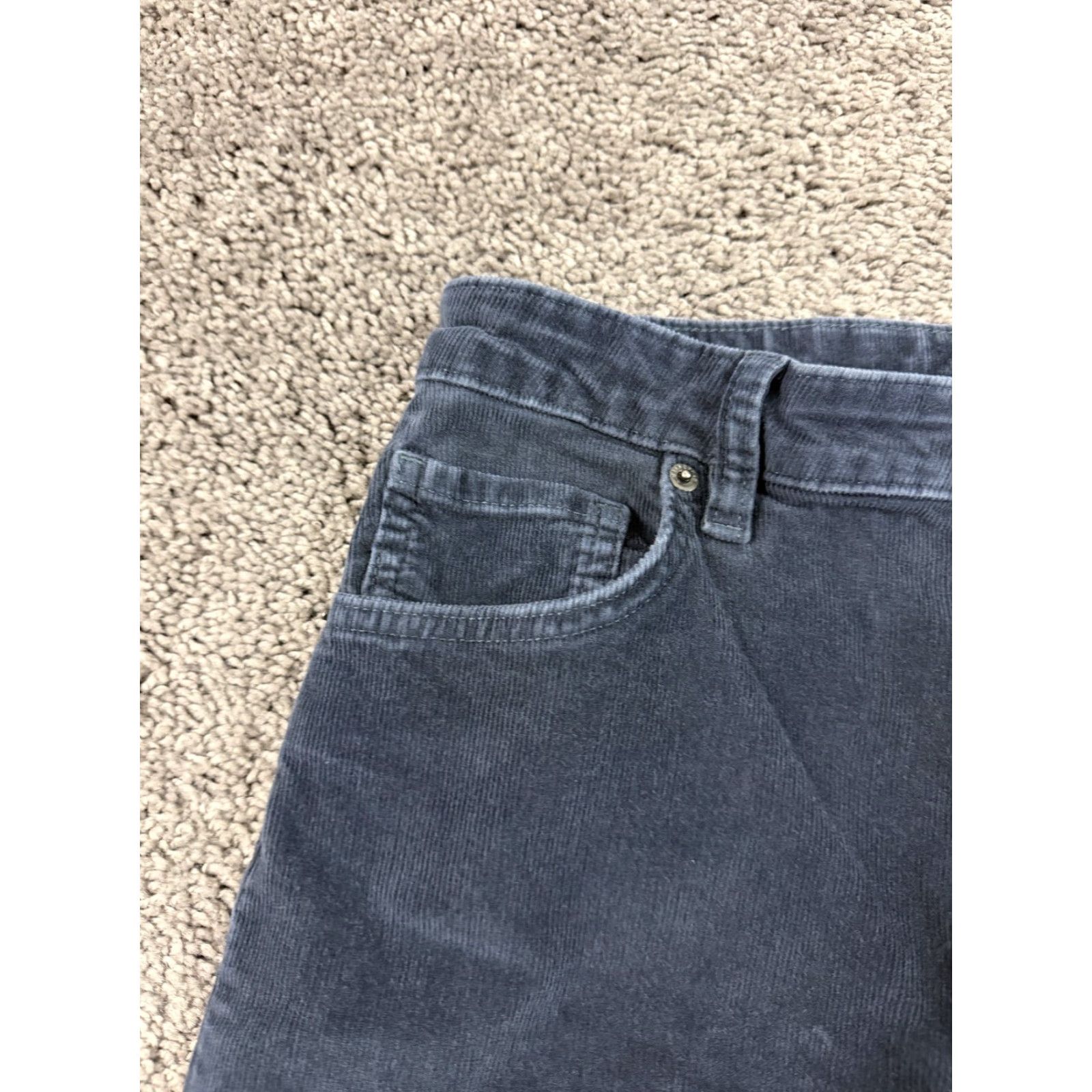 Patagonia Patagonia Pants Womens 27 Blue Corduroy Ankle Skinny Mid Rise Stretch 25x27 Size 27" / US 4 / IT 40 - 3 Thumbnail