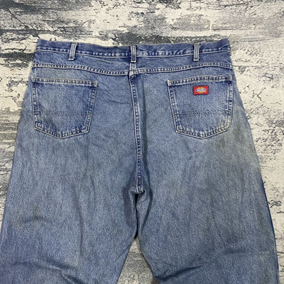 Dickies × Vintage Vintage Dickies Dirty Rusty Loose Baggy Denim Jeans Size US 41 - 9 Thumbnail