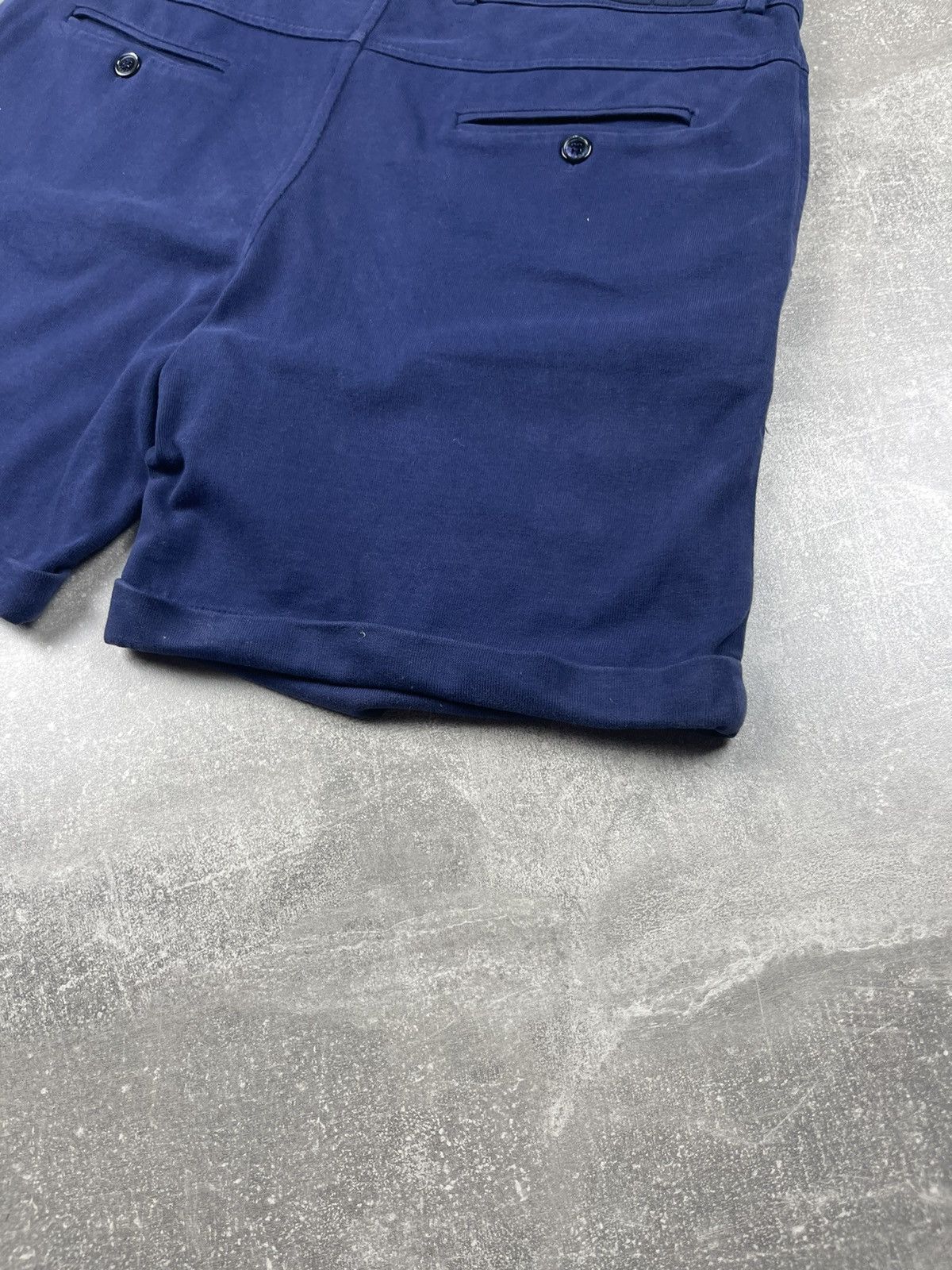 Fendi × Vintage Fendi Old Money Core Luxury Chino Cotton Shorts Blue Size US 32 / EU 48 - 4 Thumbnail