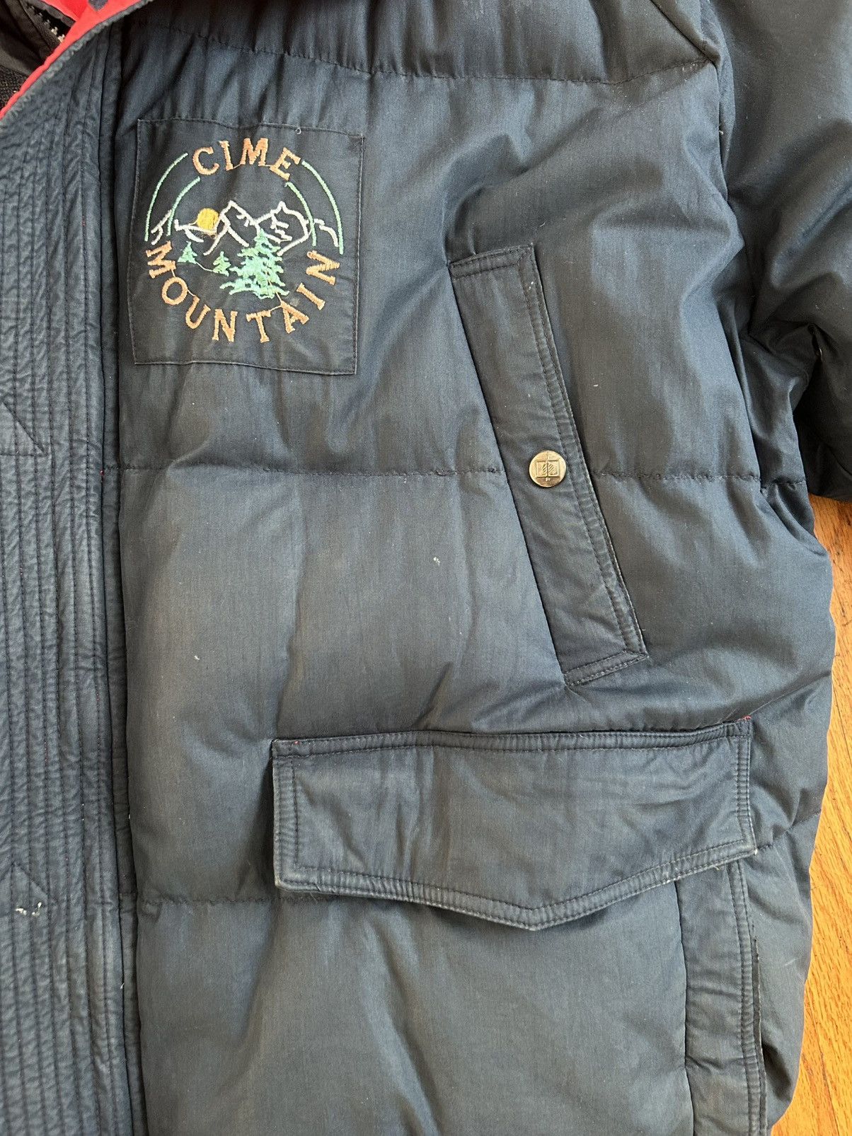 Vintage Vintage 1989 cime mountain heavy puffer jacket Size US L / EU 52-54 / 3 - 2 Thumbnail