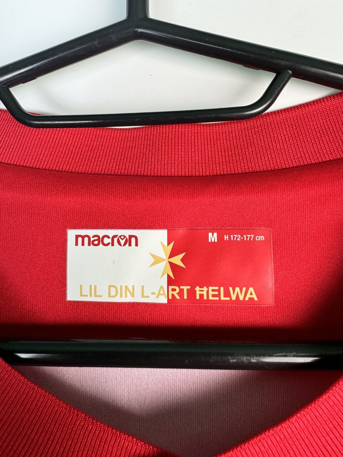 Macron Macron fc Malta soccer jersey rare football shirt Size US M / EU 48-50 / 2 - 4 Thumbnail