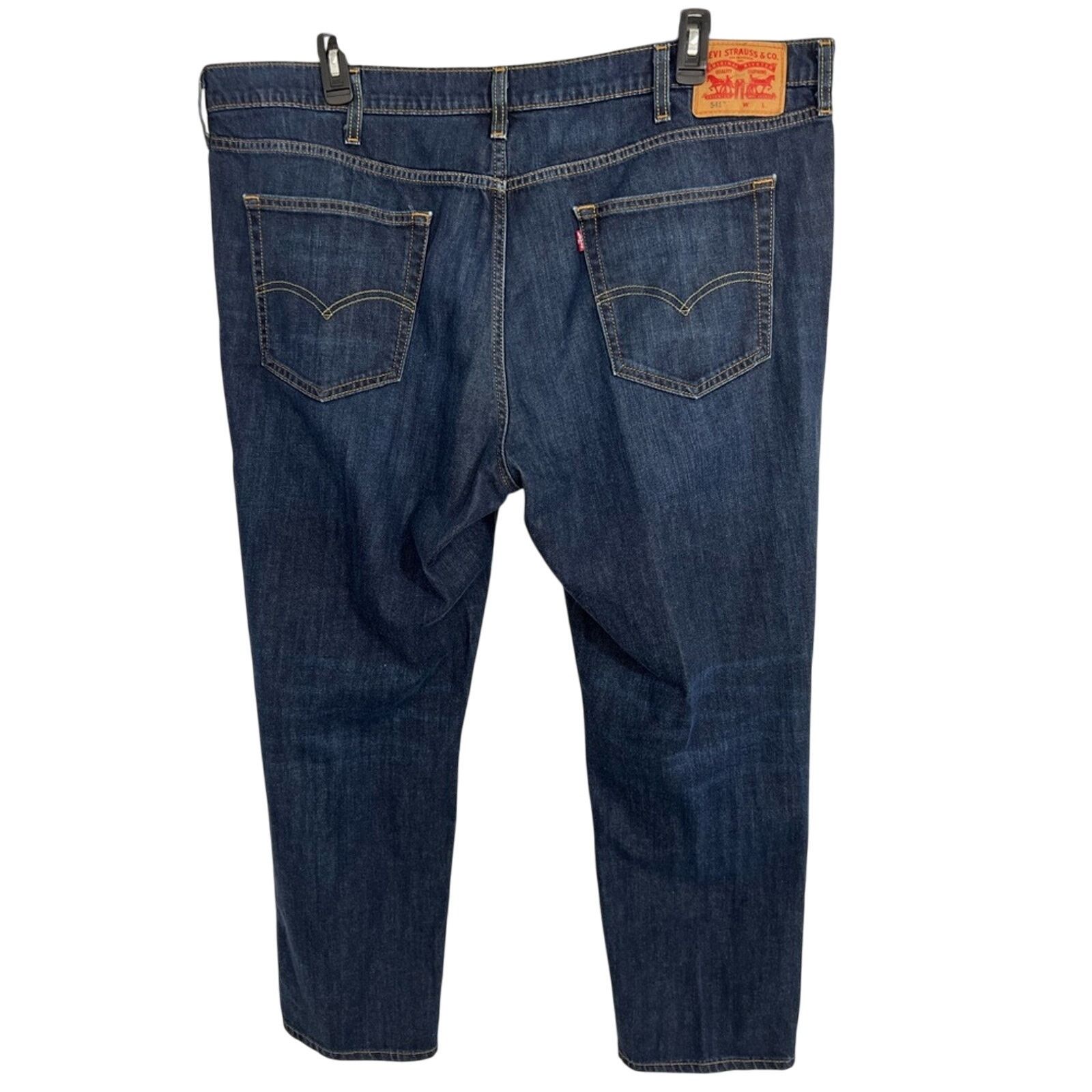 Levi's Levi's 541 Athletic Taper Fit Jeans Mens Jeans 46x32 Stretch Size US 44 / EU 60 - 2 Thumbnail