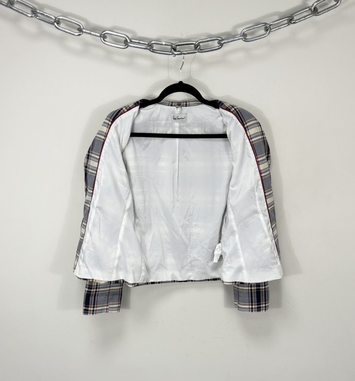 Other Luis Trenker Women’s Plaid Check Cotton Blazer Jacket Size M / US 6-8 / IT 42-44 - 9 Thumbnail