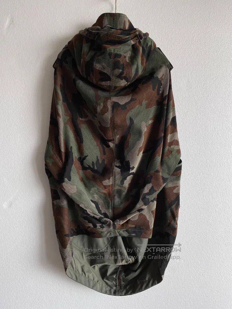 Junya Watanabe Junya Watanabe Deconstructed camouflage cape-style jacket Size S / US 4 / IT 40 - 2 Thumbnail