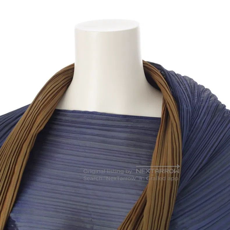 Issey Miyake Issey Miyake Blue Dress Size M / US 6-8 / IT 42-44 - 5 Thumbnail