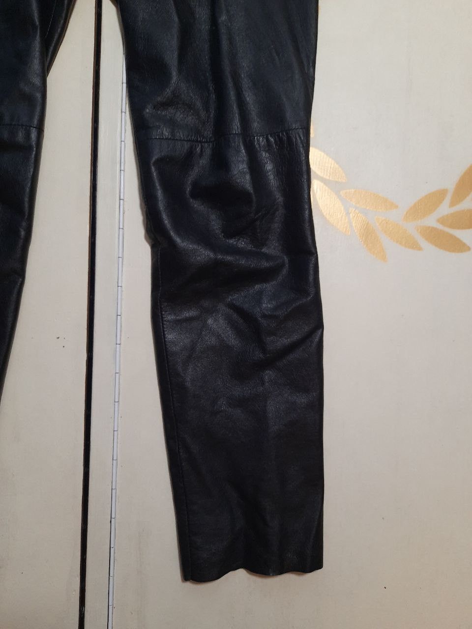 Genuine Leather Genel London Leather Pants size UK8 Size 27" / US 4 / IT 40 - 13 Thumbnail