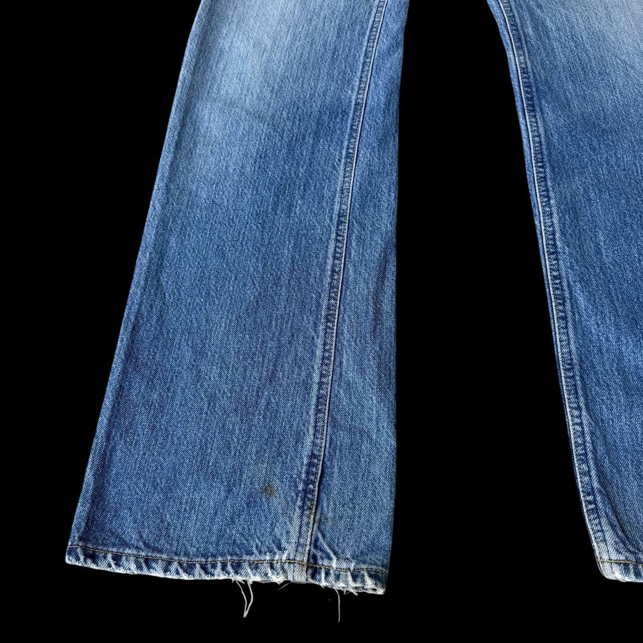 Lee Vintage 90s LEE RIDERS Japan Faded Bluewash Light Whiskering Size US 28 / EU 44 - 3 Thumbnail