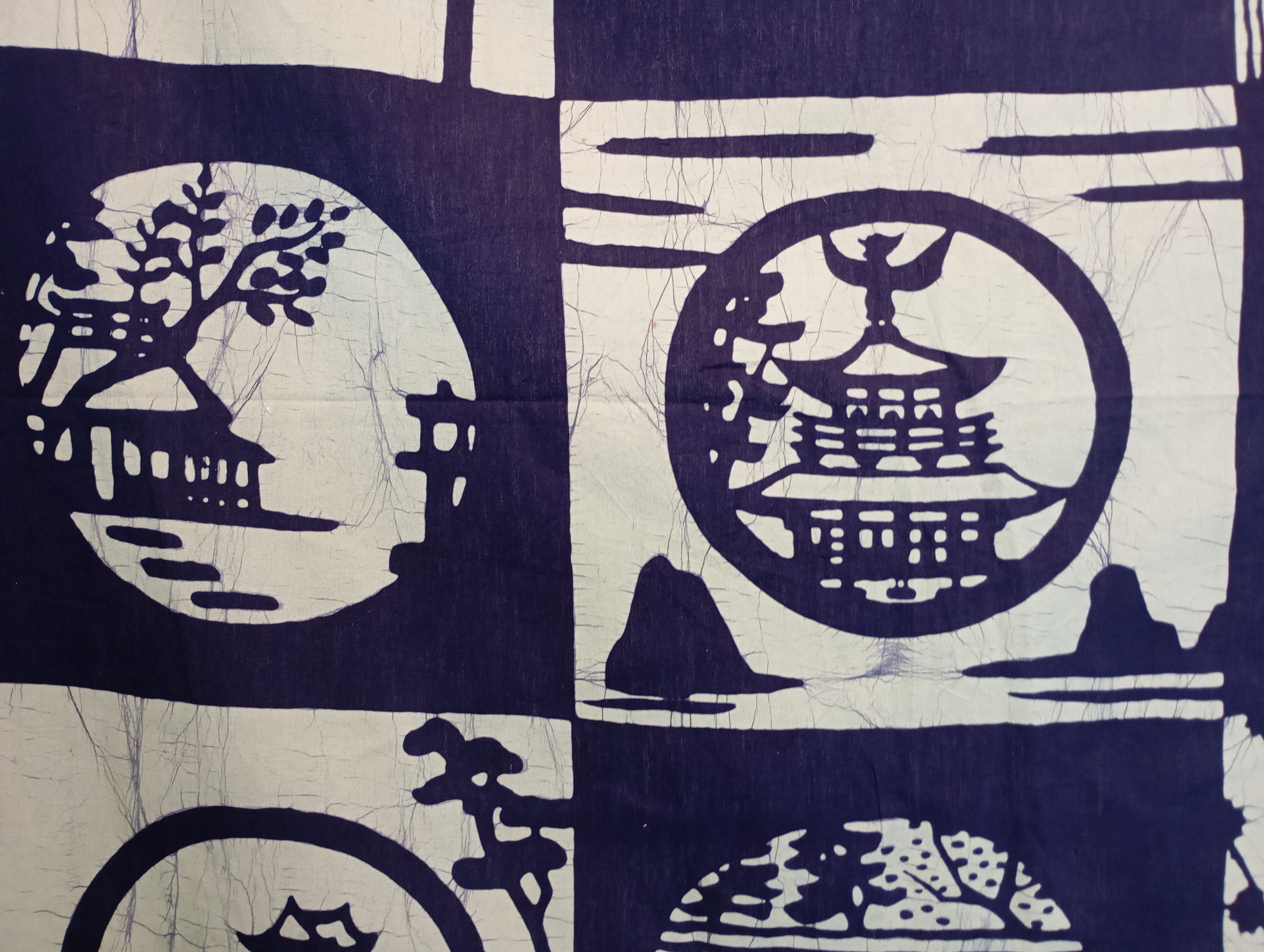 Japanese Brand Japanese Tablecloth Home Deco Japan Cotton Size ONE SIZE - 3 Thumbnail