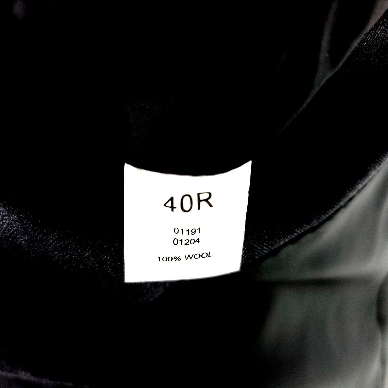 Jos. A. Bank Jos A Bank Signature Wool 2 Button Blazer 40R Gray Herringbo Size 40R - 8 Thumbnail