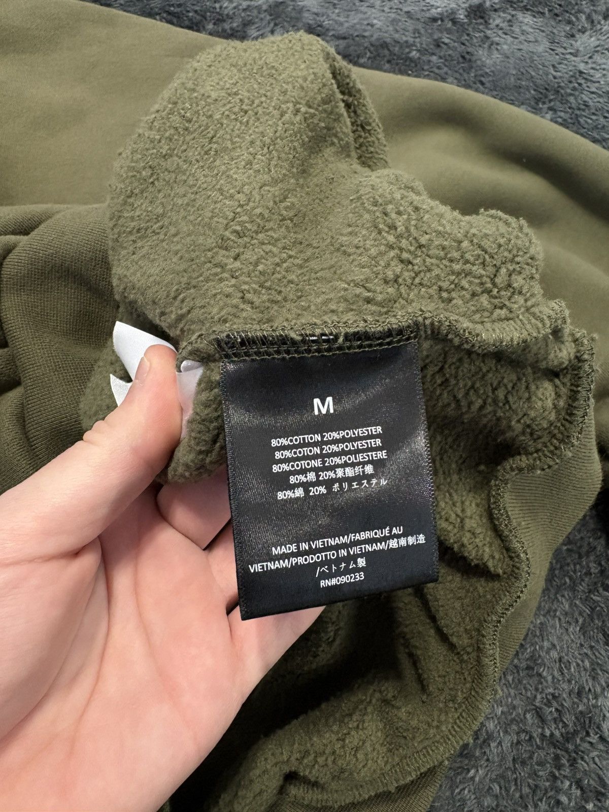 Fear of God Fear Of God Essentials Olive Hoodie Size US M / EU 48-50 / 2 - 9 Thumbnail
