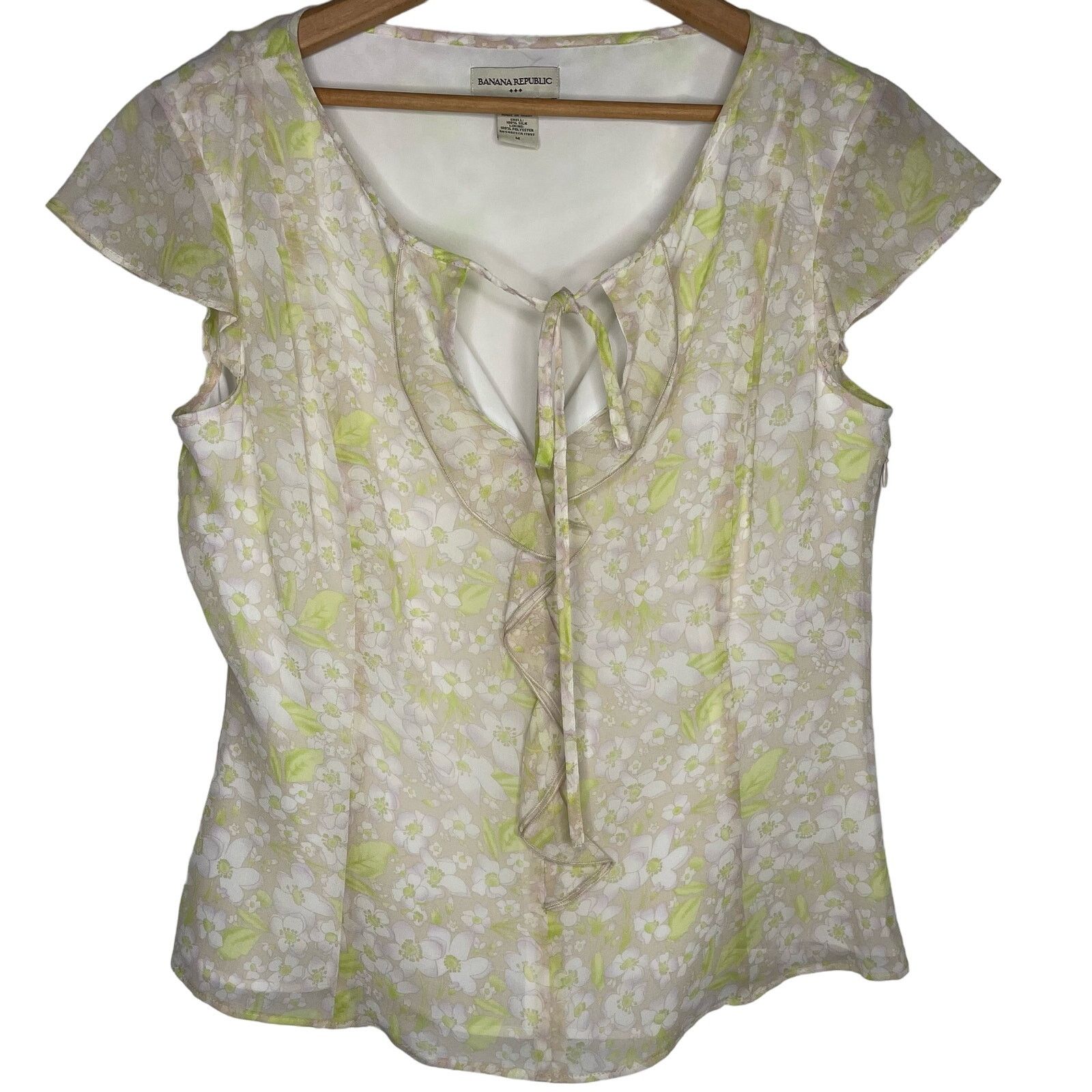 Banana Republic Banana Republic Silk Blouse Size M / US 6-8 / IT 42-44 - 1 Thumbnail