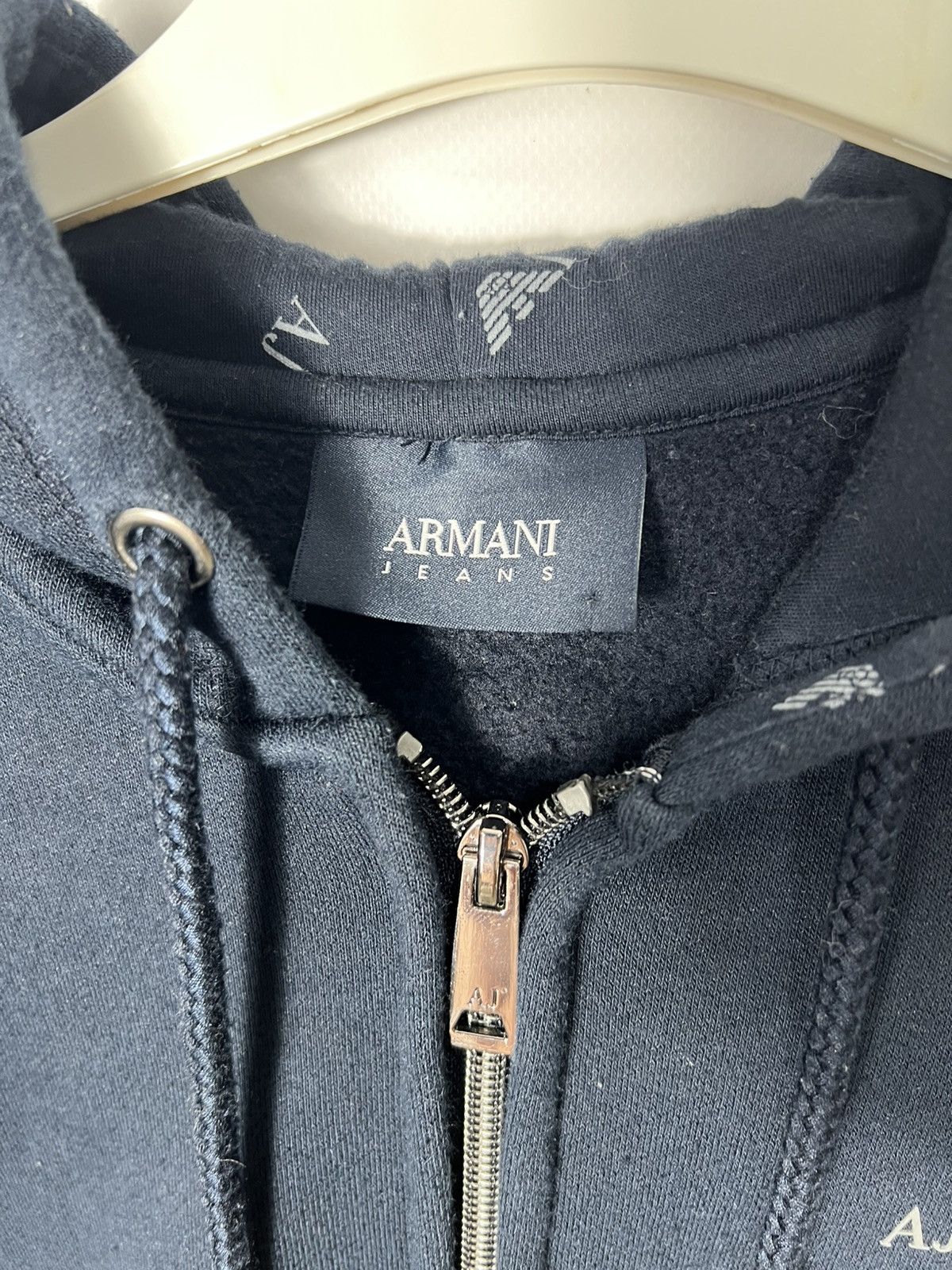 Emporio Armani Vintage streetwear y2k hype Emporio Armani Jeans Zip Hoodie Size US S / EU 44-46 / 1 - 3 Thumbnail