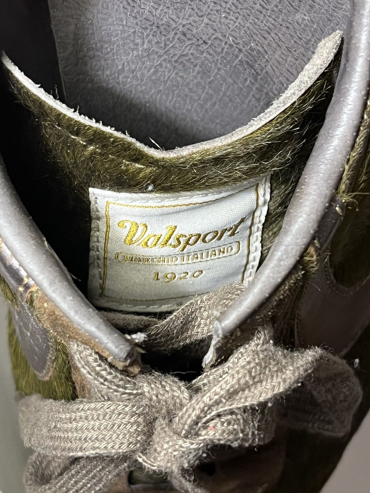 Other Valsport 1920 Italian Green Pony Hair Sneakers Size US 8 / EU 41 - 6 Thumbnail
