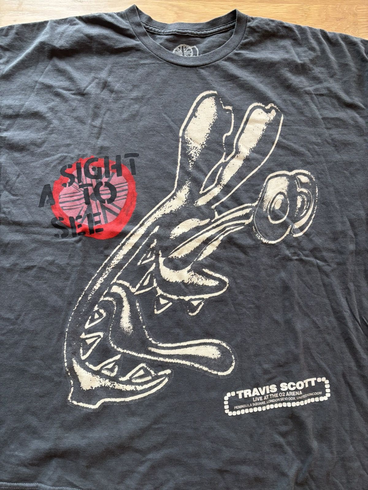 Travis Scott Travis Scott A Sight To See O2 Live Tee Size US S / EU 44-46 / 1 - 3 Thumbnail