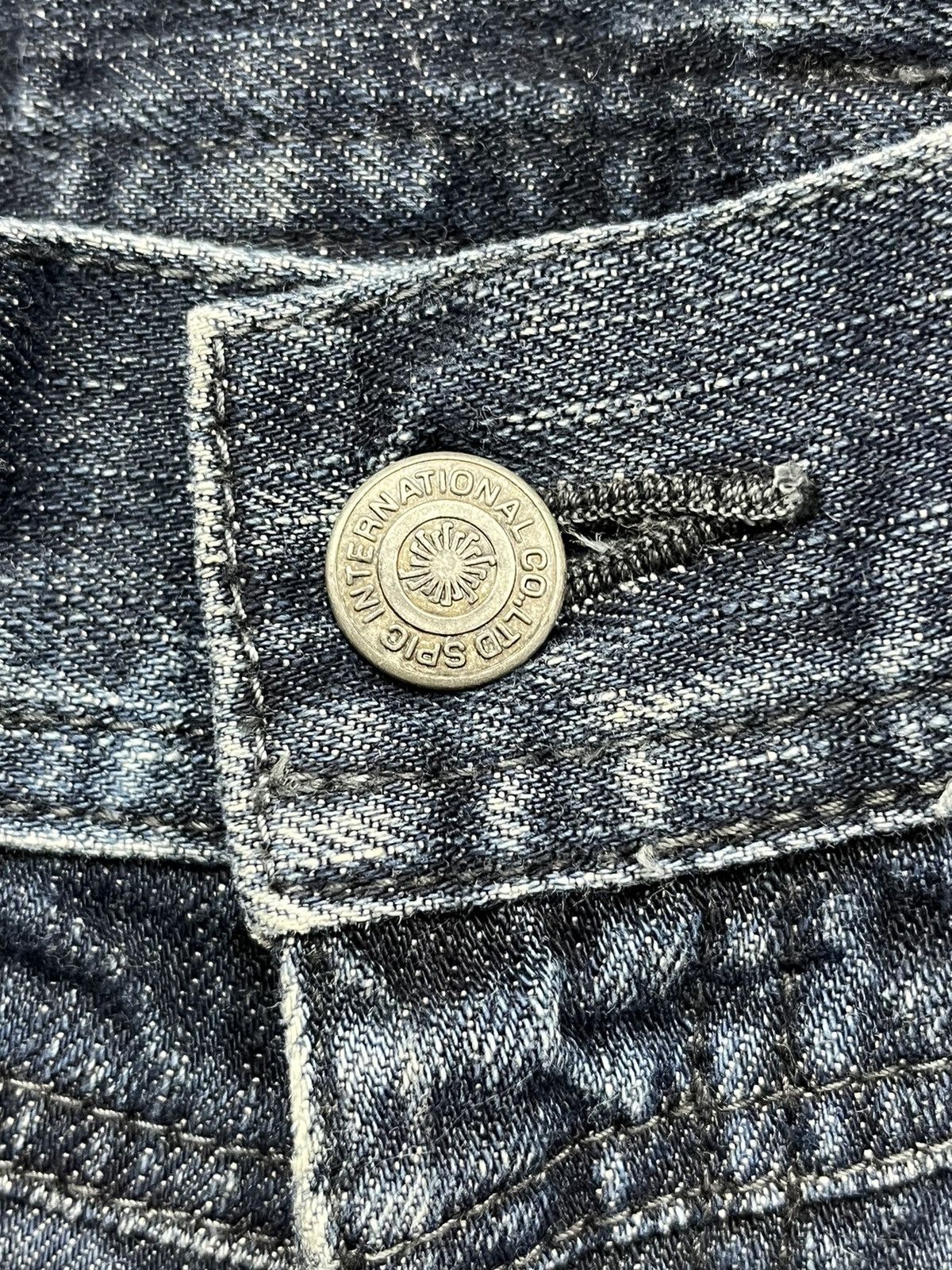 Tornado Mart 🔥TORNADO MART JAPAN Acid Wash Low Rise Slim Fit Long Jeans Size US 31 - 10 Thumbnail