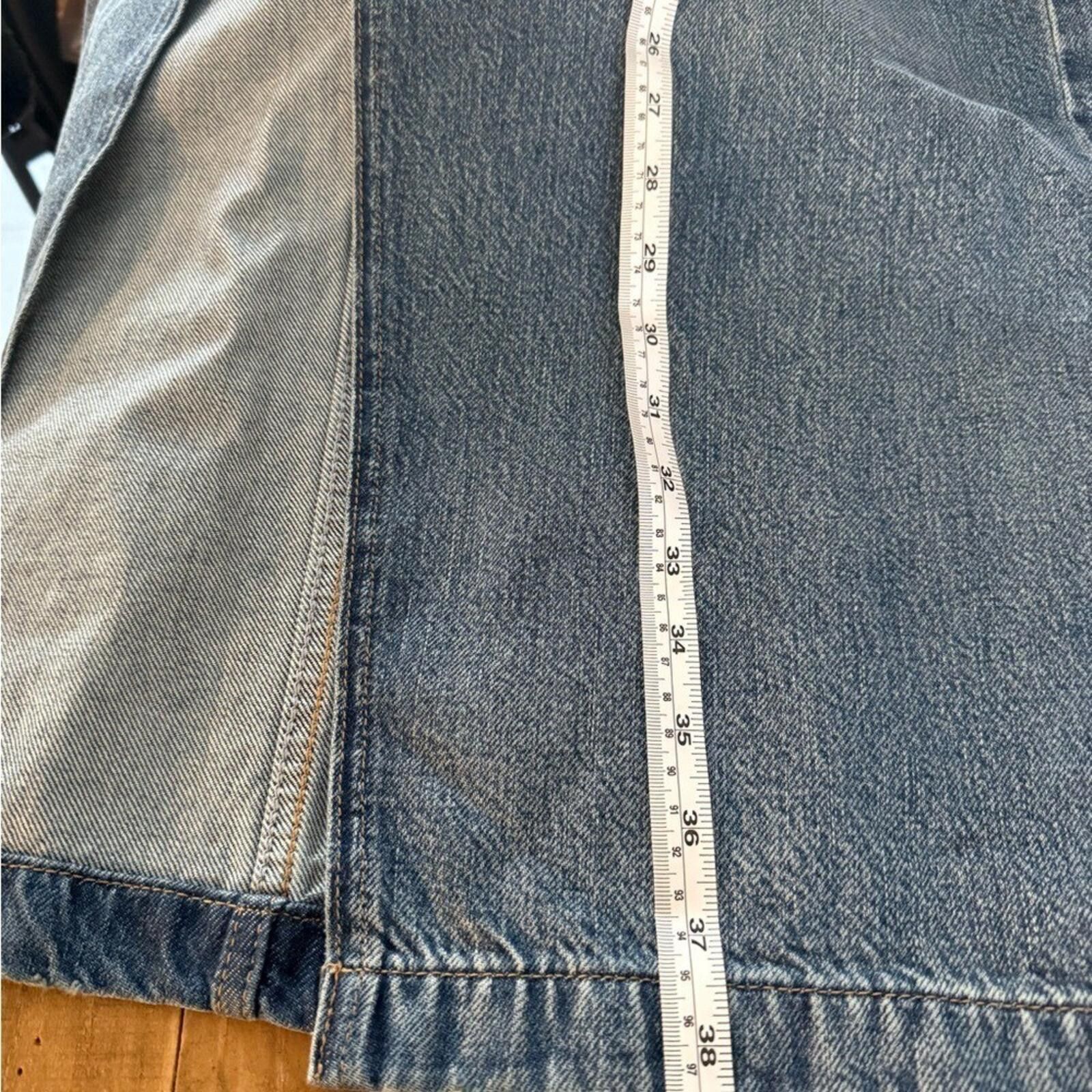 Free People Free People $128 We The Free Maxi Denim Skirt Size 30 NWT Size 30" / US 8 / IT 44 - 11 Thumbnail