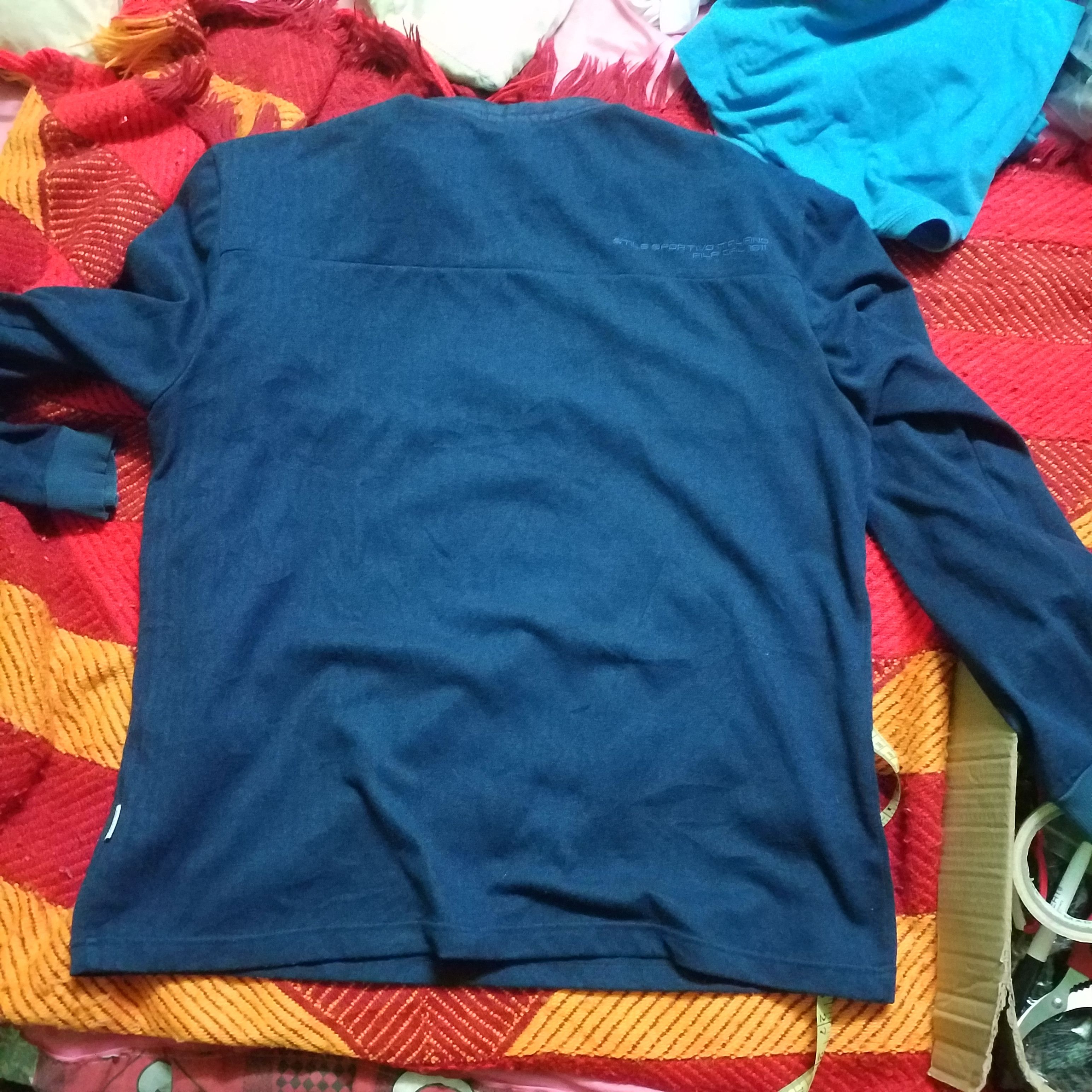 Fila × Vintage FILA LONG SLEEVE BASIC STYLE Size US XXL / EU 58 / 5 - 4 Thumbnail