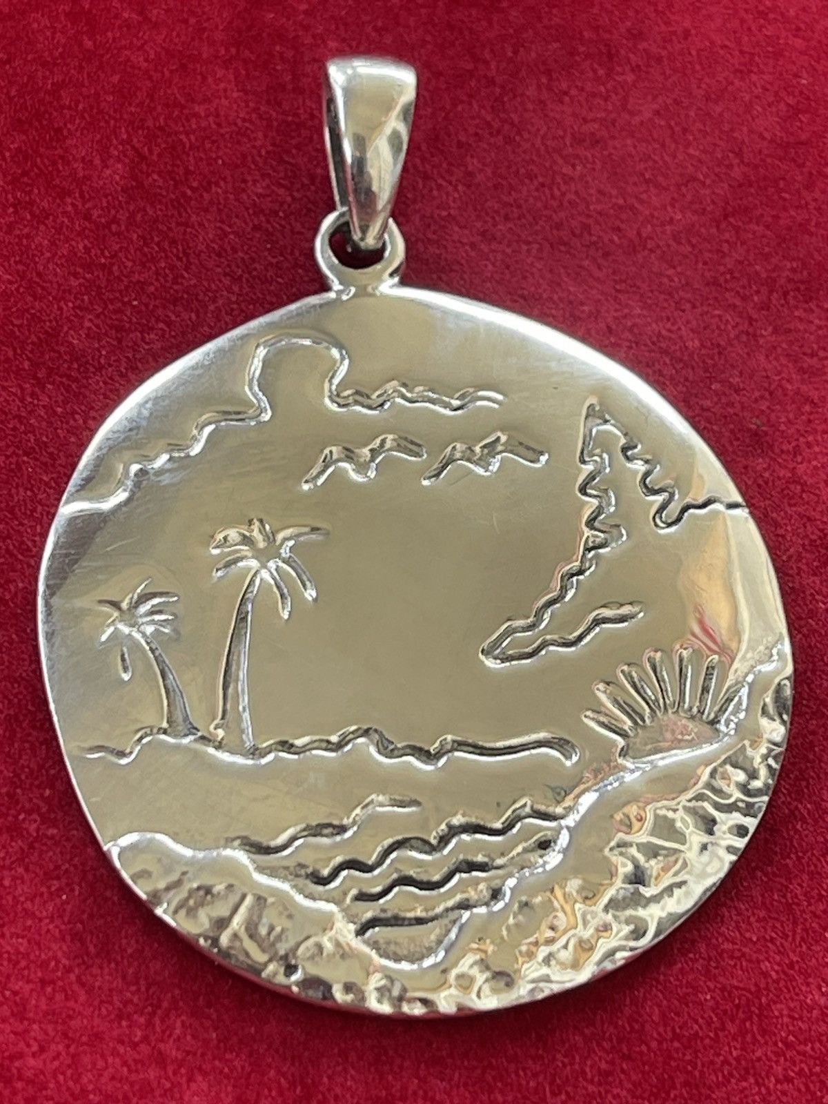 Vintage Vintage sterling silver pendant Size ONE SIZE - 2 Thumbnail