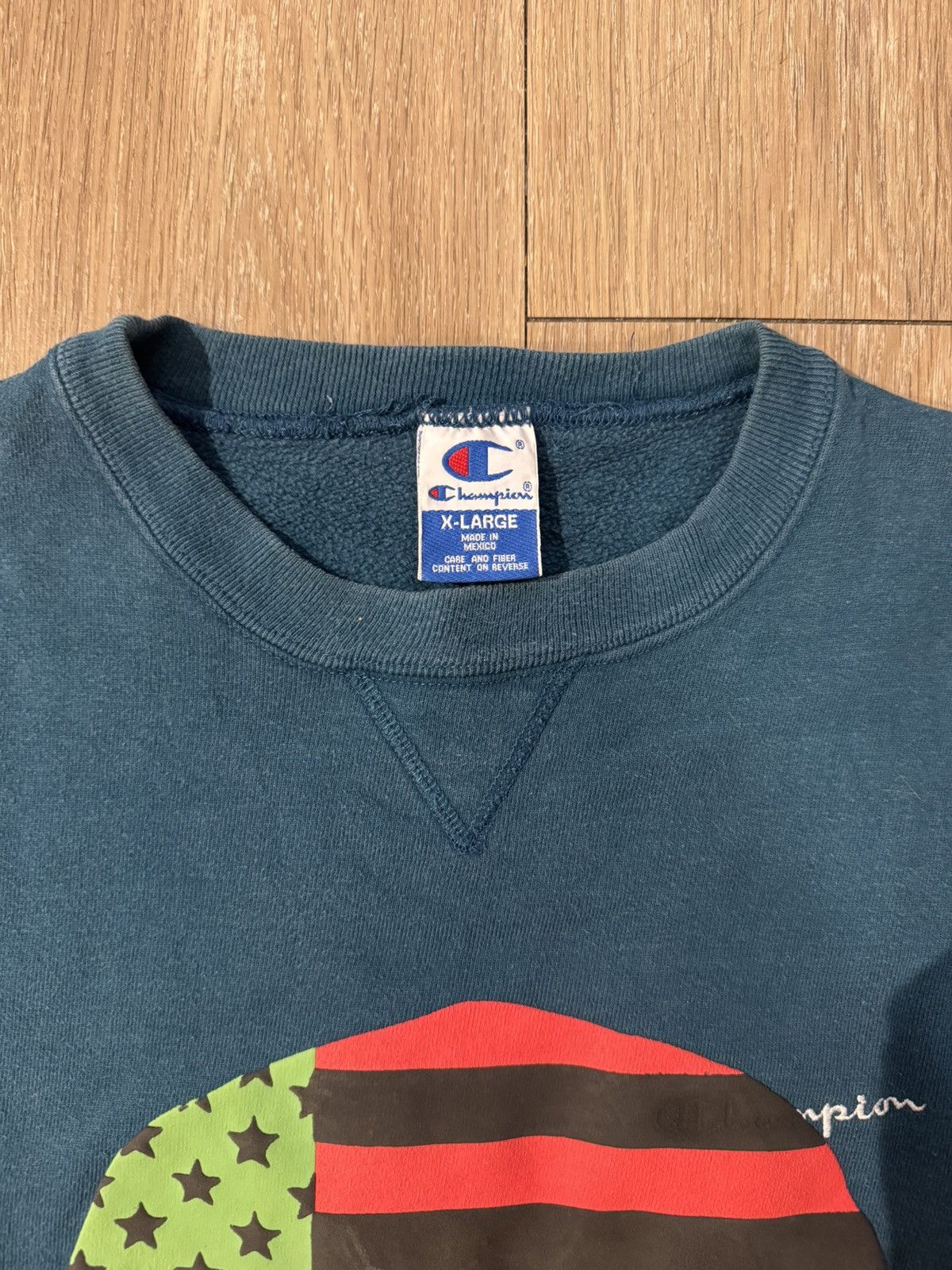 Cactus Plant Flea Market × DENIM TEARS CPFM Denim Tears Bandana Smiley Crewneck 1/1 Size US XL / EU 56 / 4 - 4 Thumbnail