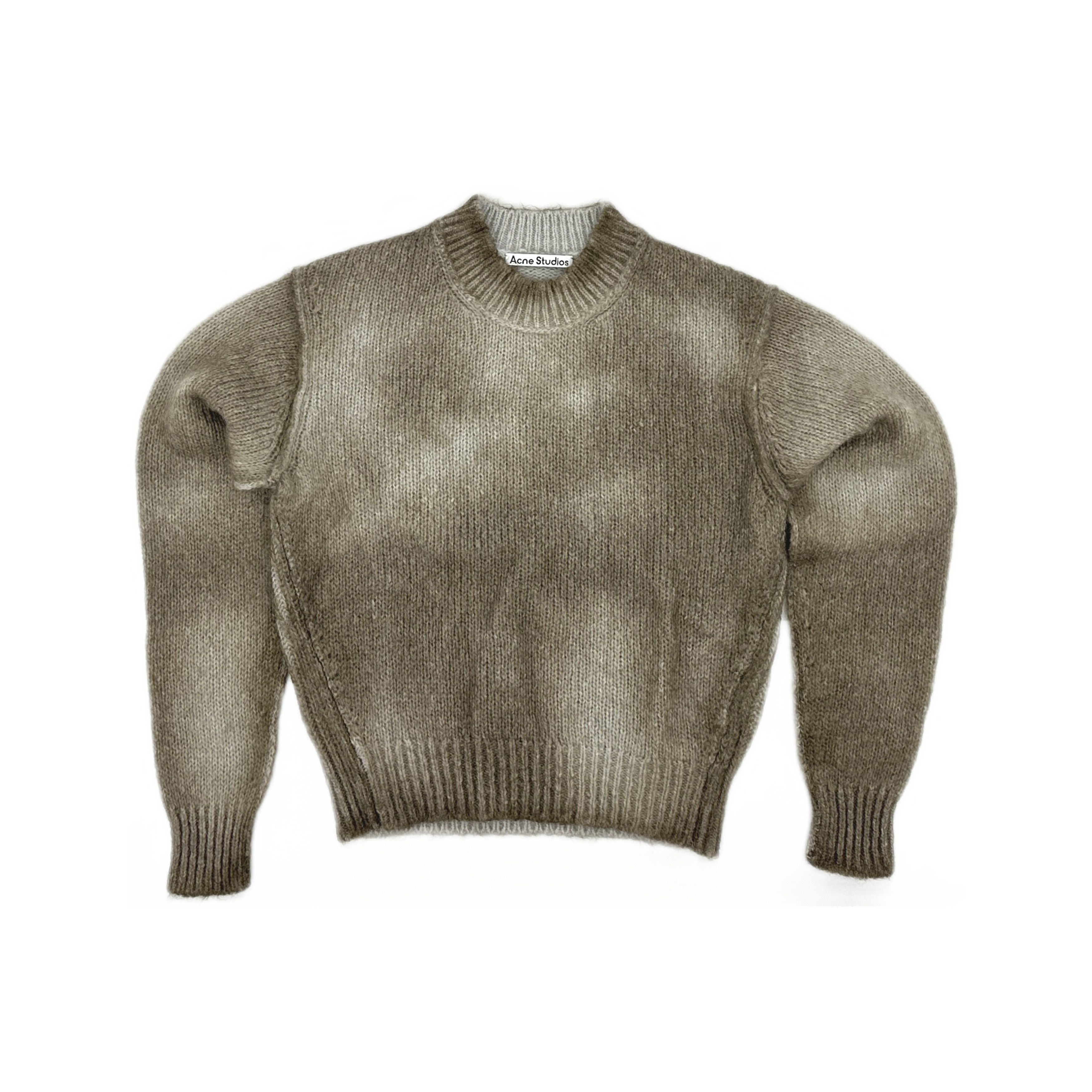 Acne Studios Acne Studios Spray Print Mohair Sweater Size XS Size XS / US 0-2 / IT 36-38 - 1 Thumbnail