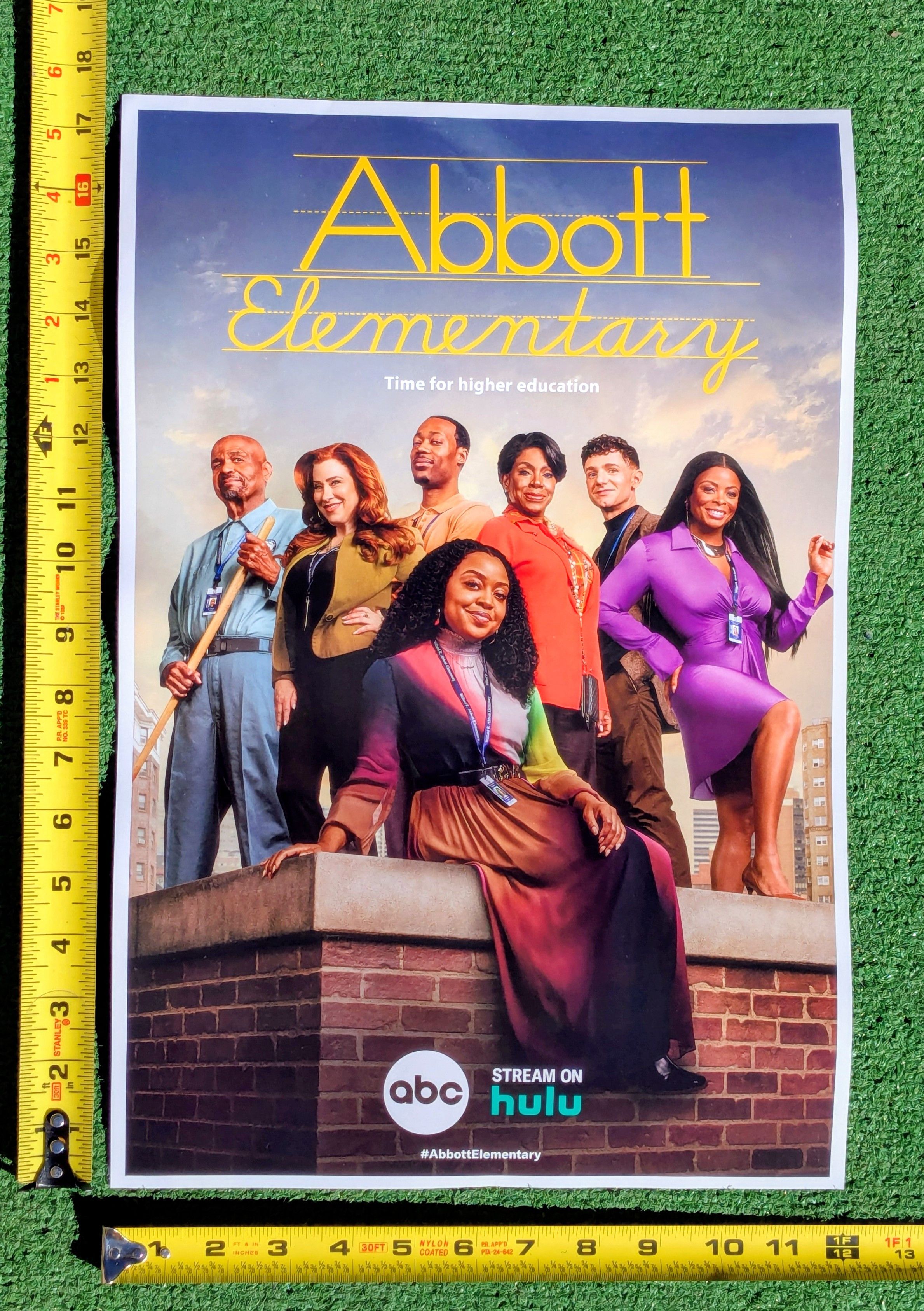 Other Abbott Elementary Cast 12"x18" Promo TV Poster SDCC 2024 New Size ONE SIZE - 1 Preview