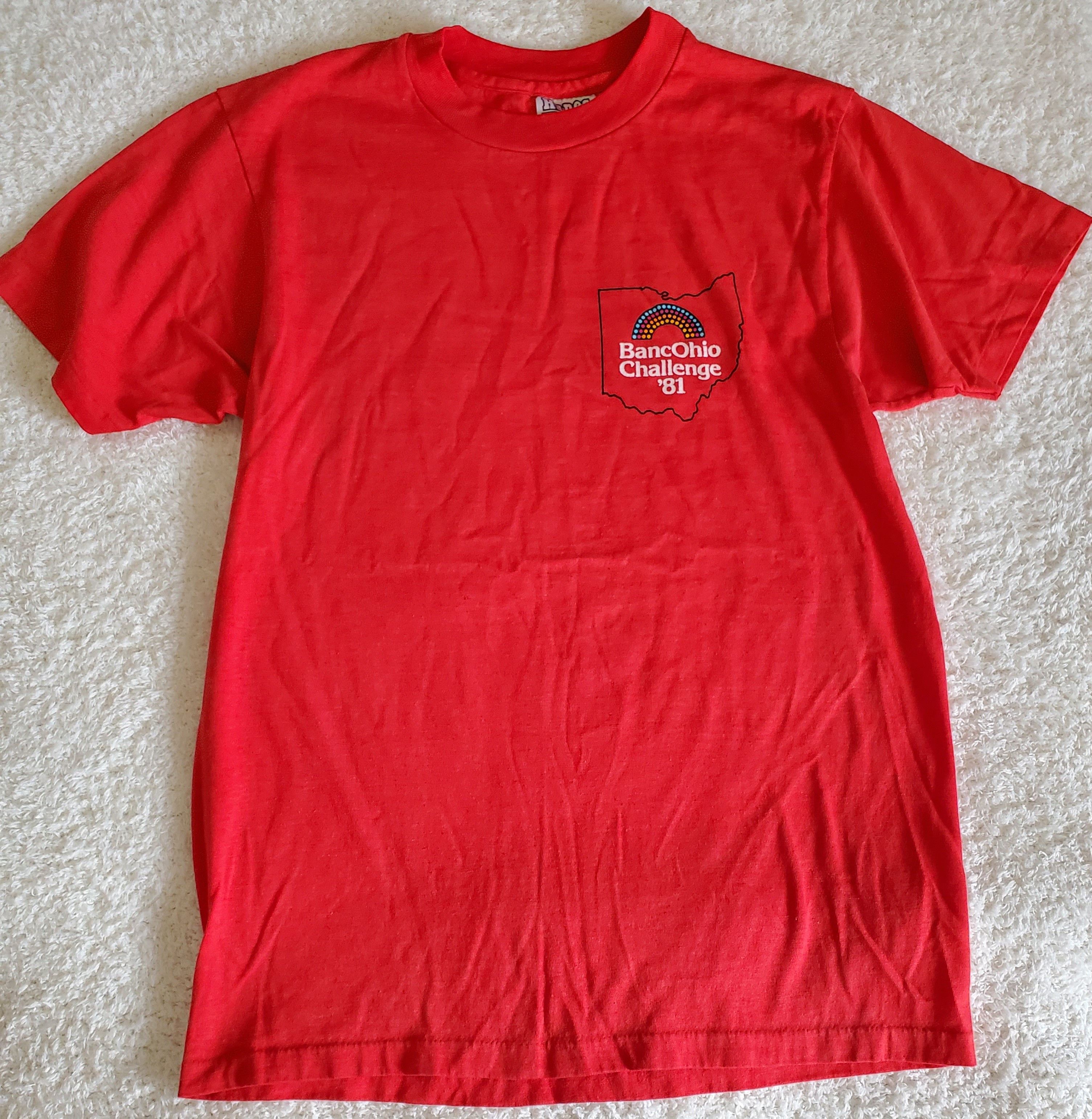 Vintage Banc ohio challenge 1981 rainbow vintage Single-stitch Size US M / EU 48-50 / 2 - 1 Thumbnail