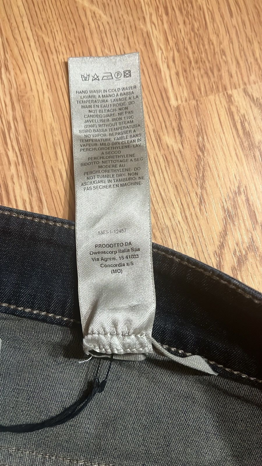 Rick Owens × Rick Owens Drkshdw BNWT Rick Owens SS19 Hustler Blue Memphis Denim Size US 32 / EU 48 - 8 Thumbnail