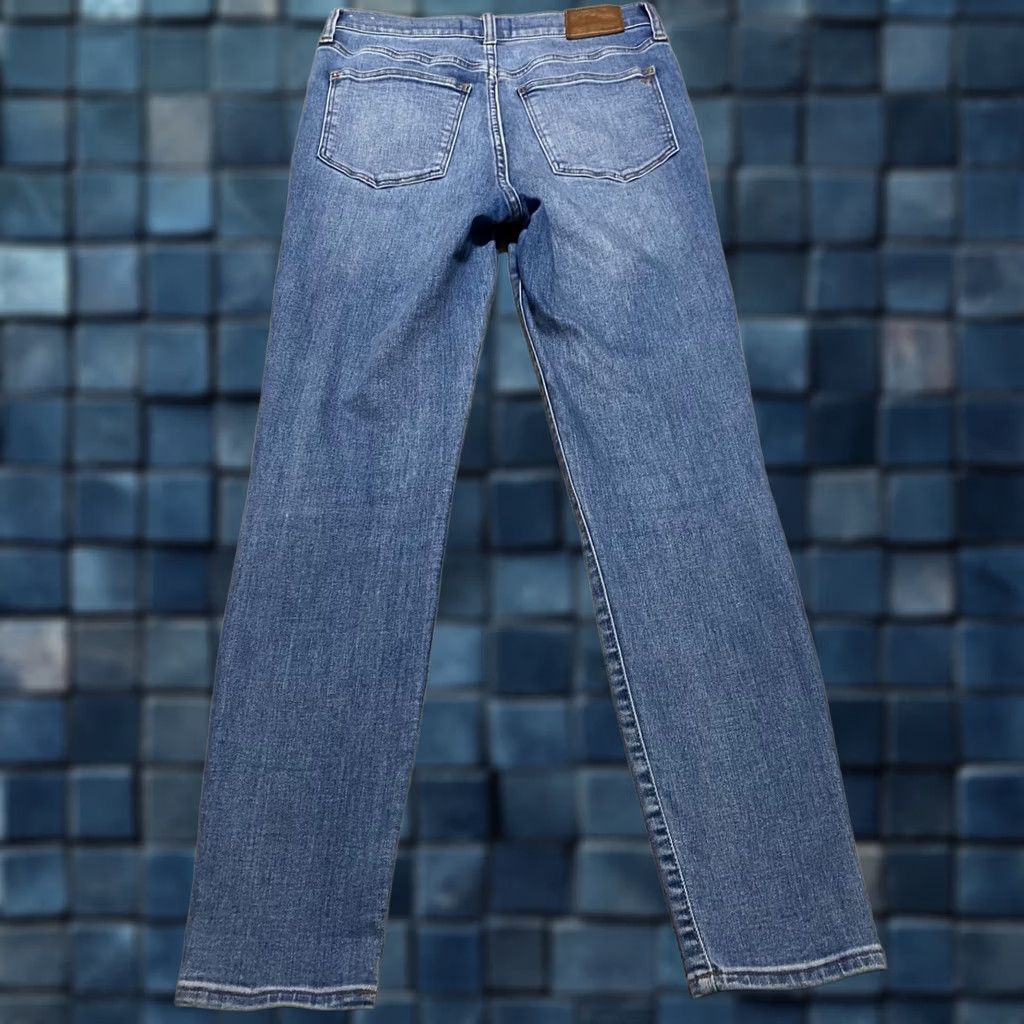 Madewell Madewell Jeans Roadtripper Skinny 28 Blue Denims Medium Wash Stretch 5-Pocket Womens Regular Size 28 Size 28" / US 6 / IT 42 - 1 Thumbnail
