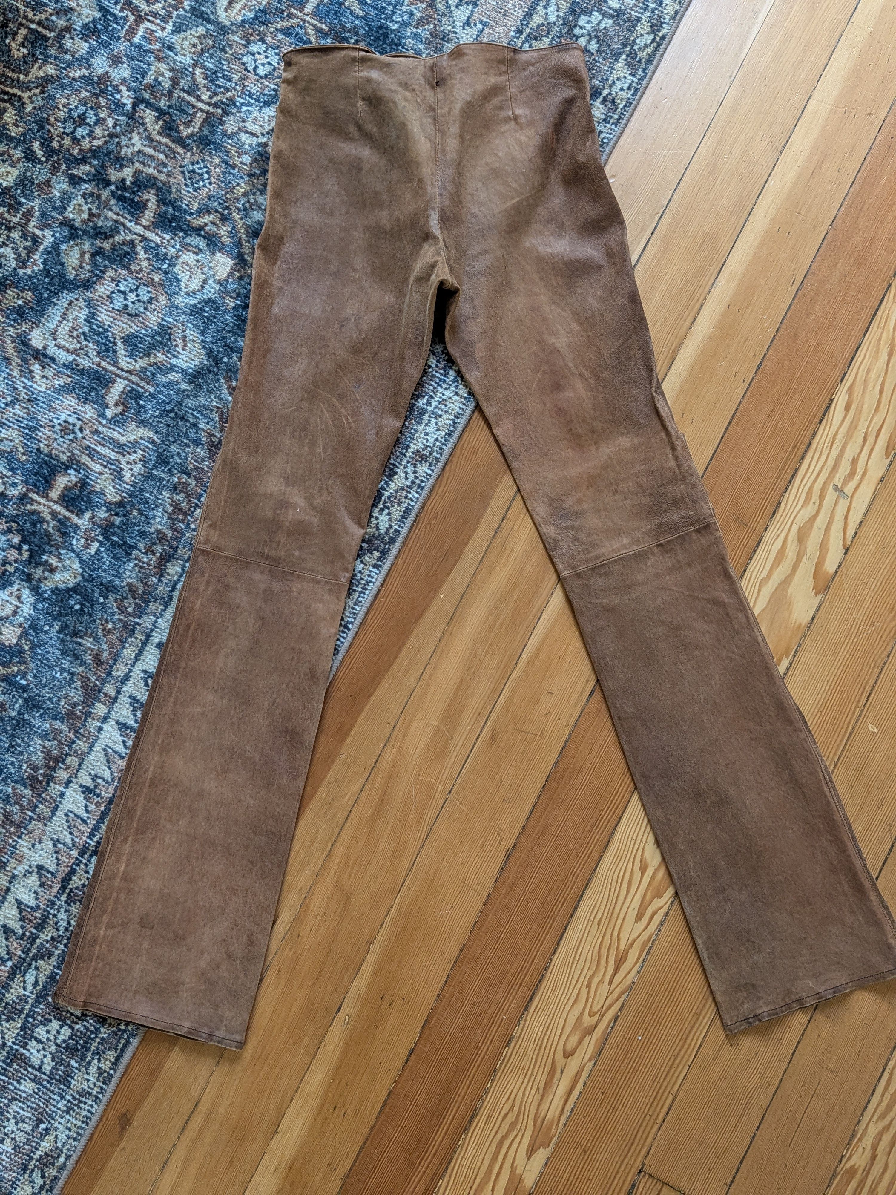 Chrome Hearts Brown Fleur Knee Pants Size 26" / US 2 / IT 38 - 2 Thumbnail