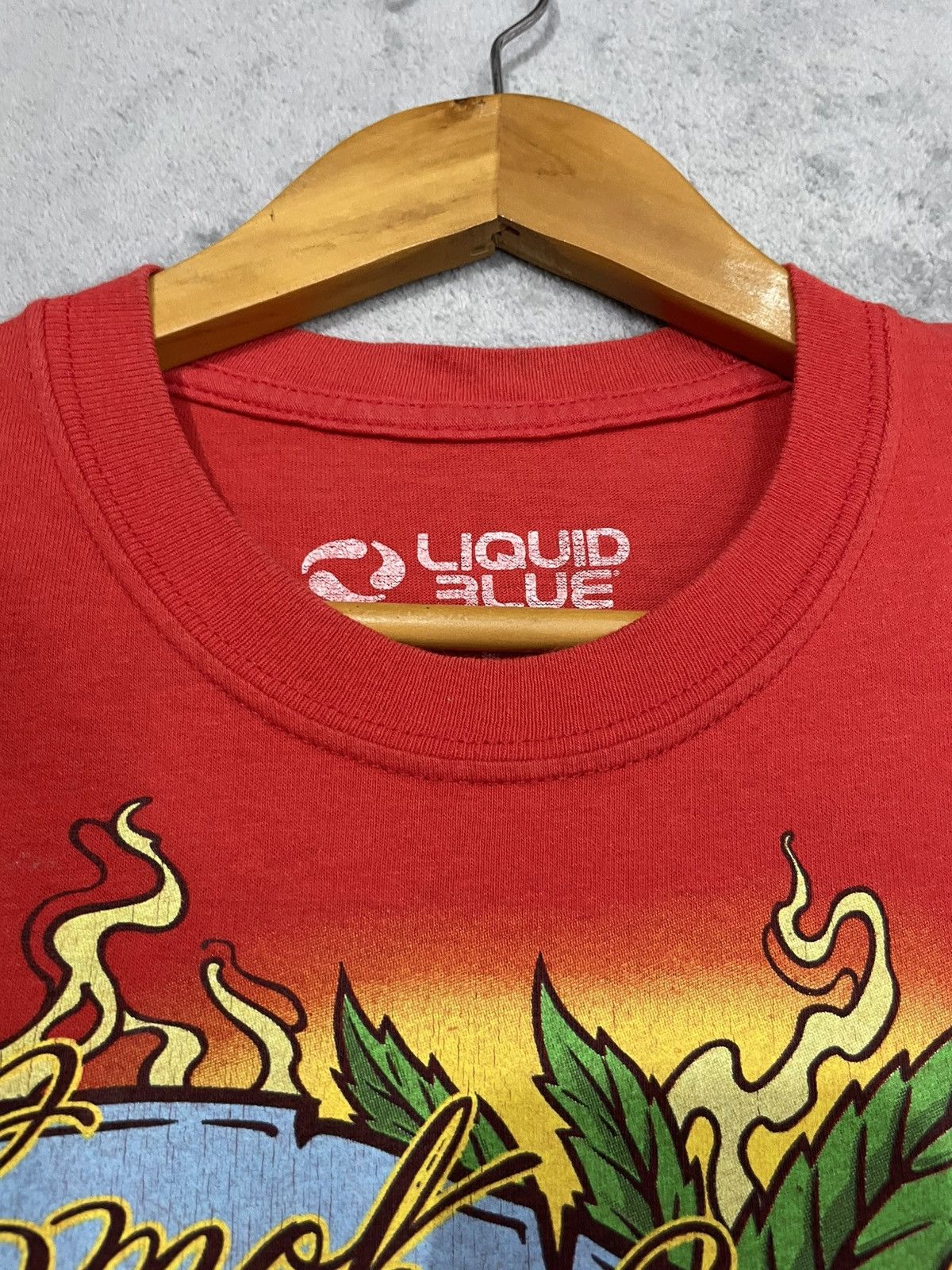 Liquid Blue VINTAGE LIQUID BLUE SMOKE NOW HIGH LATER TSHIRT Size US L / EU 52-54 / 3 - 9 Thumbnail