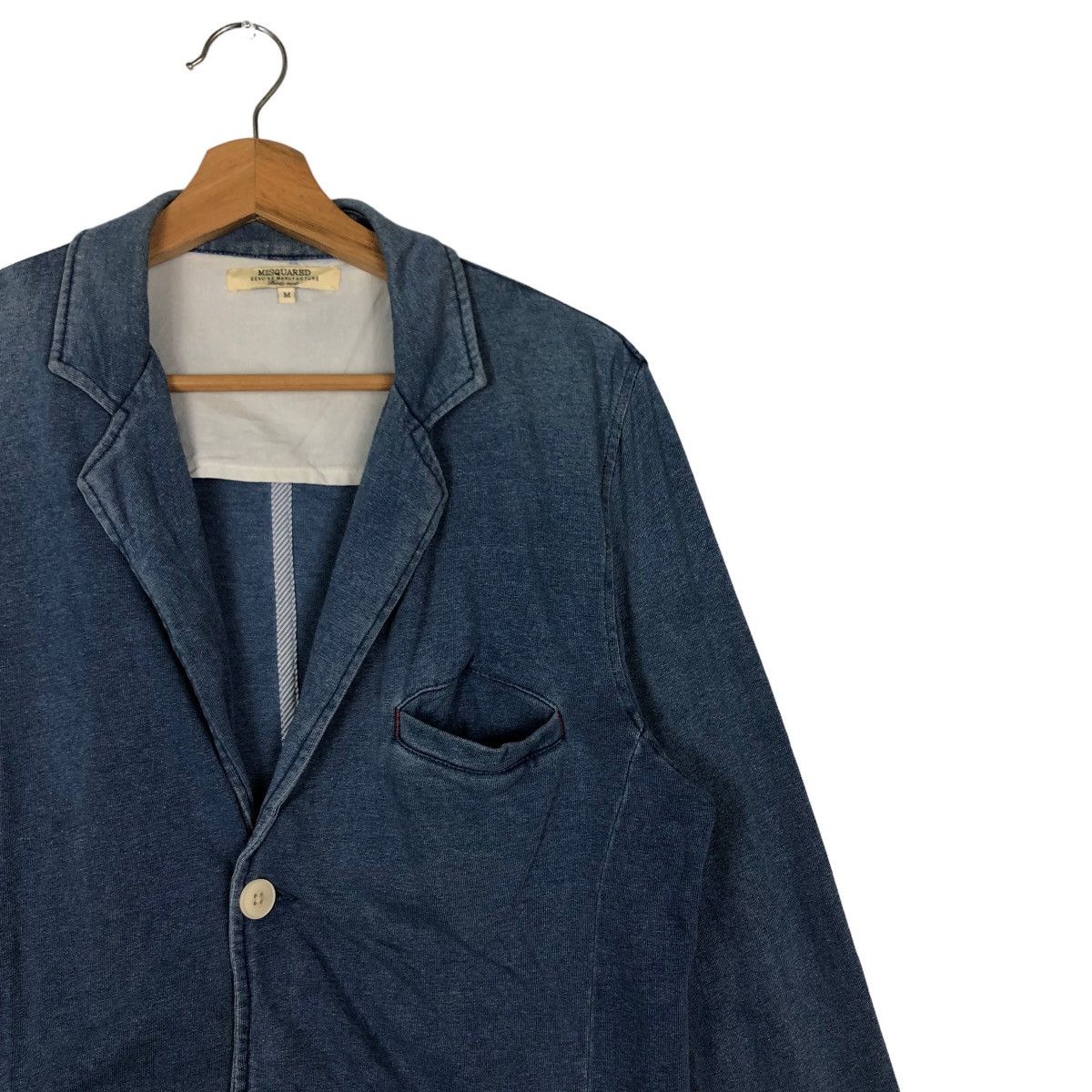 Japanese Brand 🔥Denim Light Cardigan Jacket M2Squared Ready Made Size US M / EU 48-50 / 2 - 5 Thumbnail