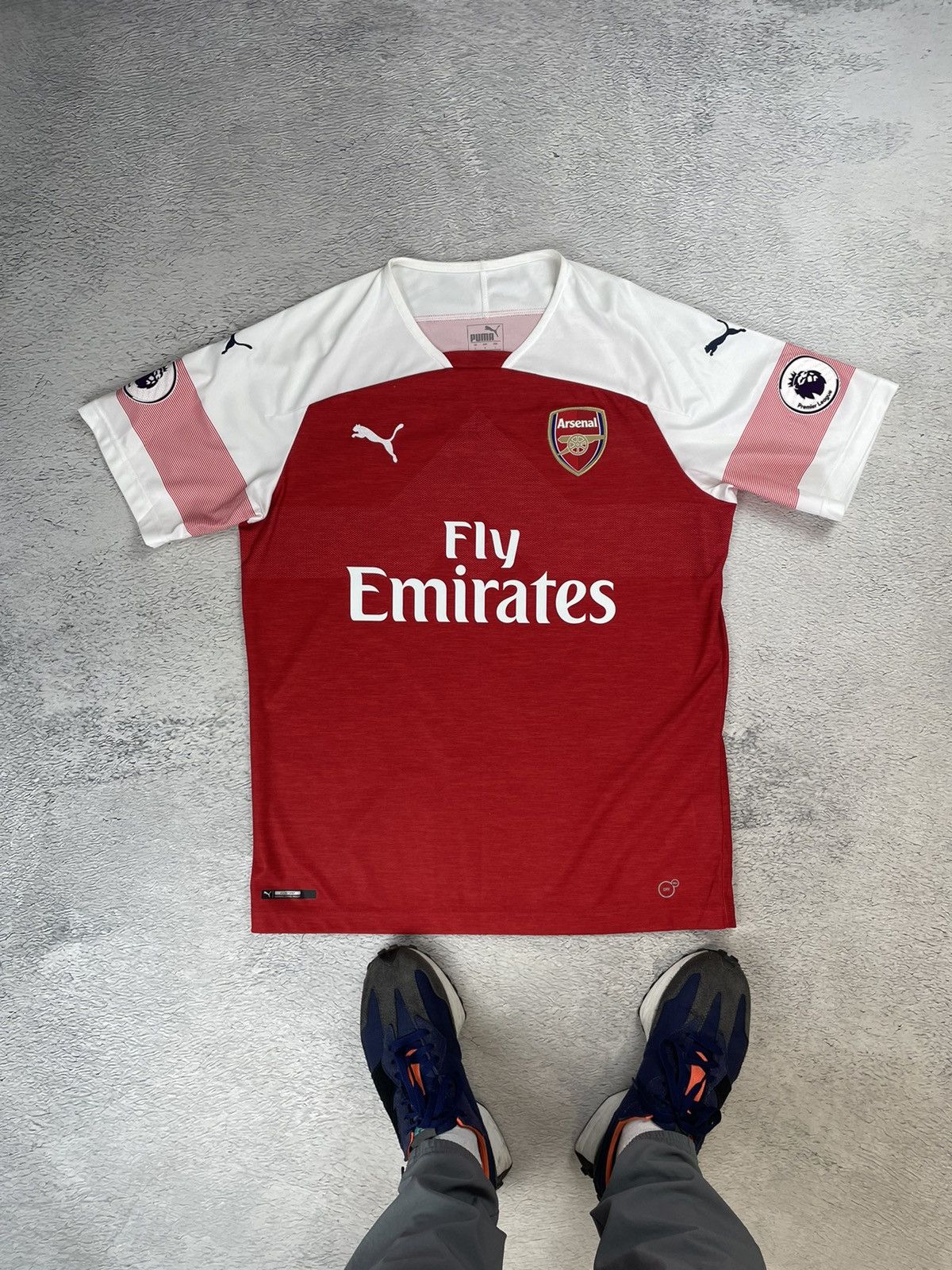 Puma × Vintage AUBAMEYANG Vintage Arsenal 2018/19 Puma Jersey y2k blokcore Size US L / EU 52-54 / 3 - 2 Thumbnail