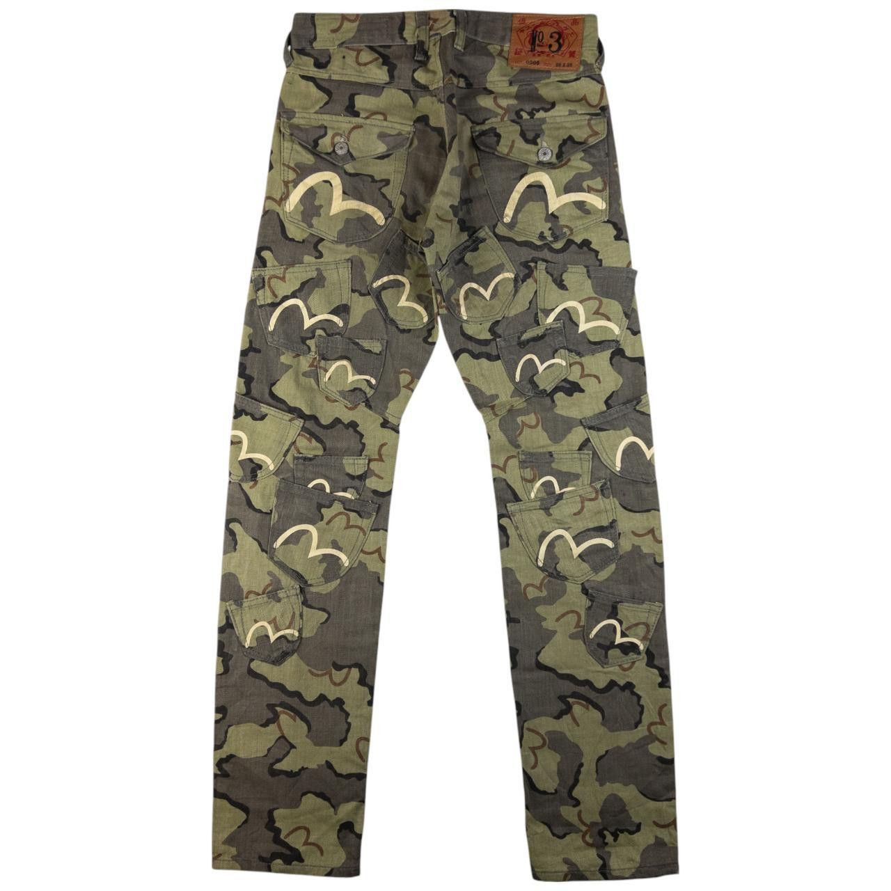 Evisu Camo Pants | Grailed